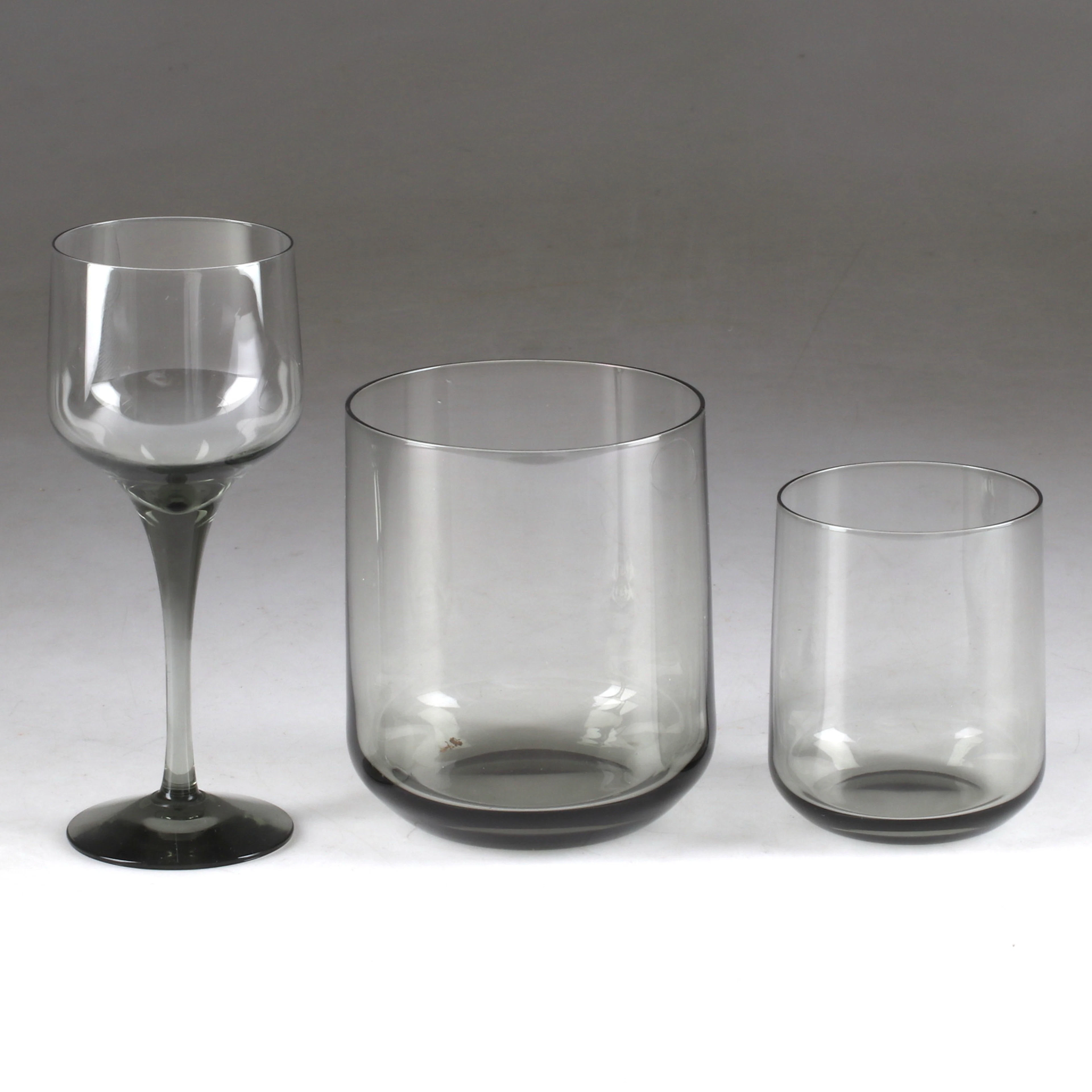 SVEN PALMQVIST. Glasservisdelar, 15 st, "Rhapsody", glas, Orrefors.