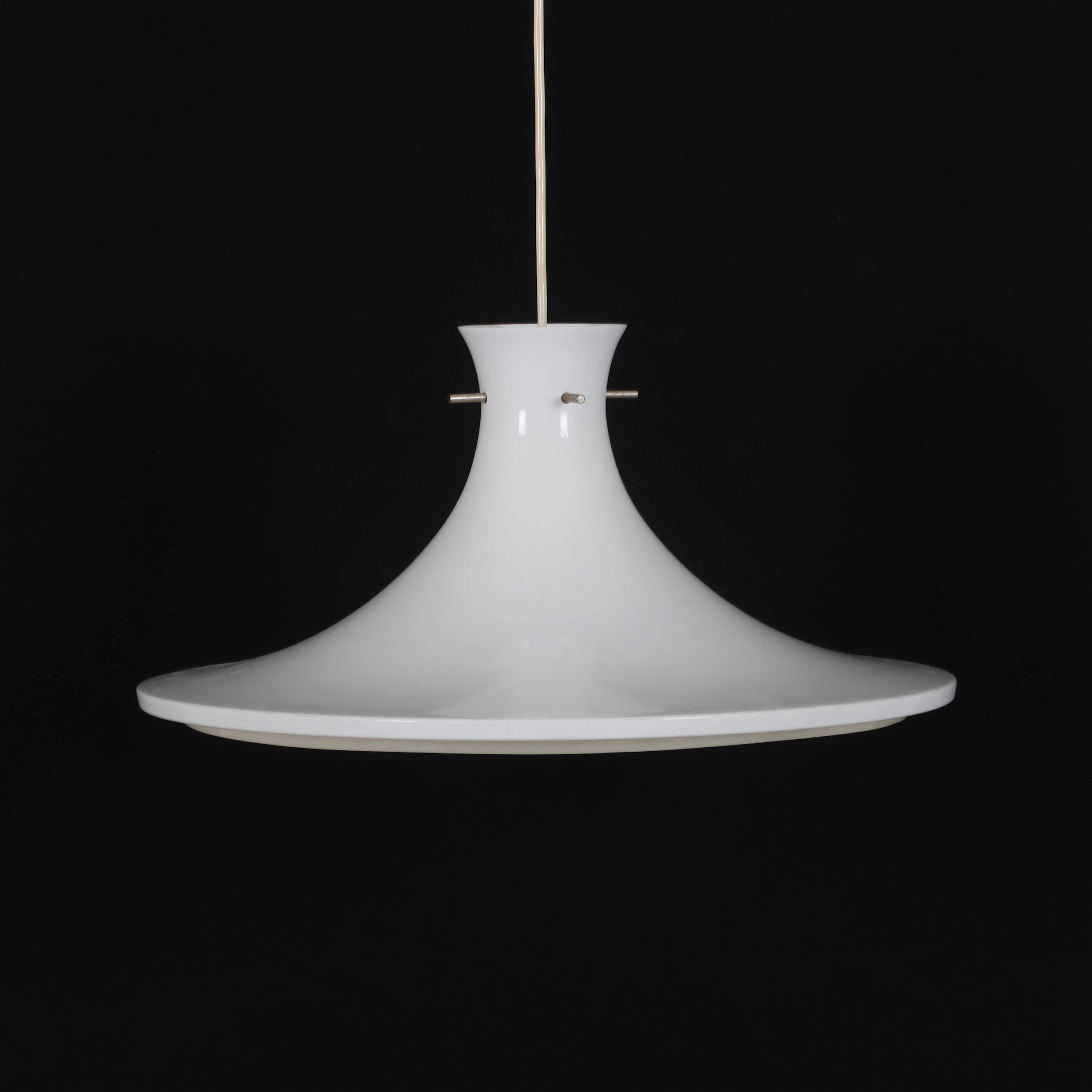 LENNART CENTERVALL. Taklampa, plåt, "Rex", IKEA, 1970-tal.
