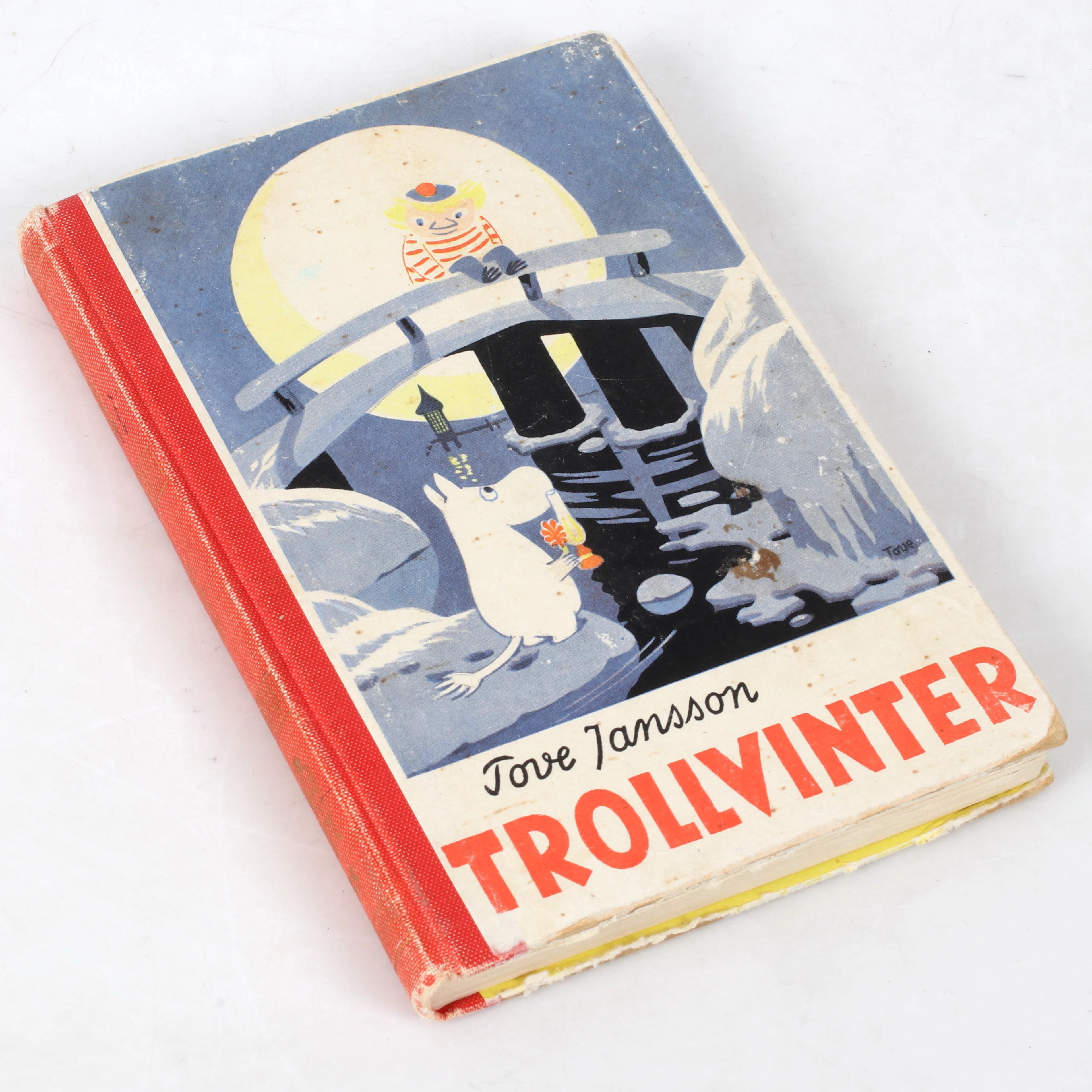 TOVE JANSSONS. Trollvinter, första upplagan, Gebers förlag, Helsingfors 1957.