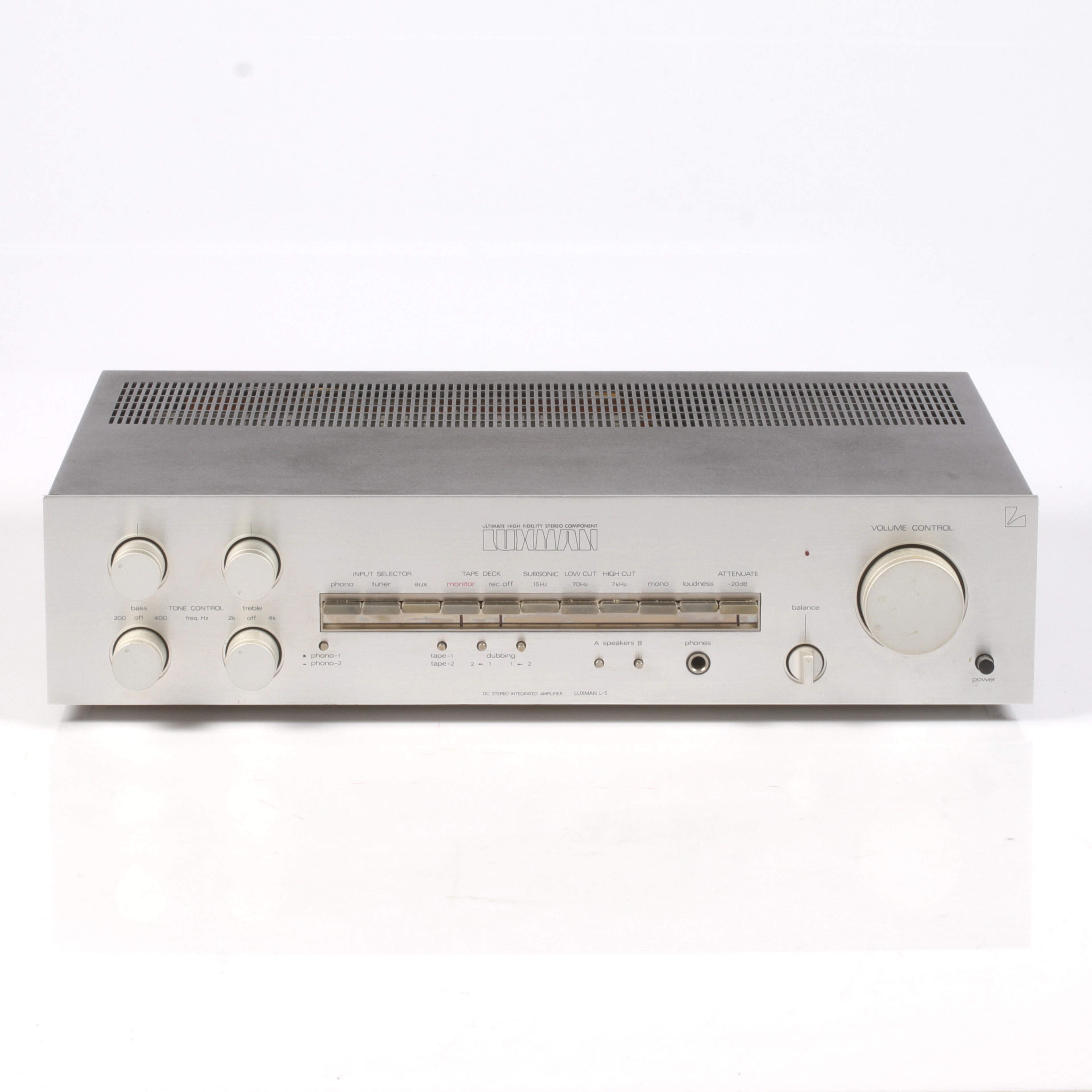 FÖRSTÄRKARE, Luxman L-5. 1970/80-tal.