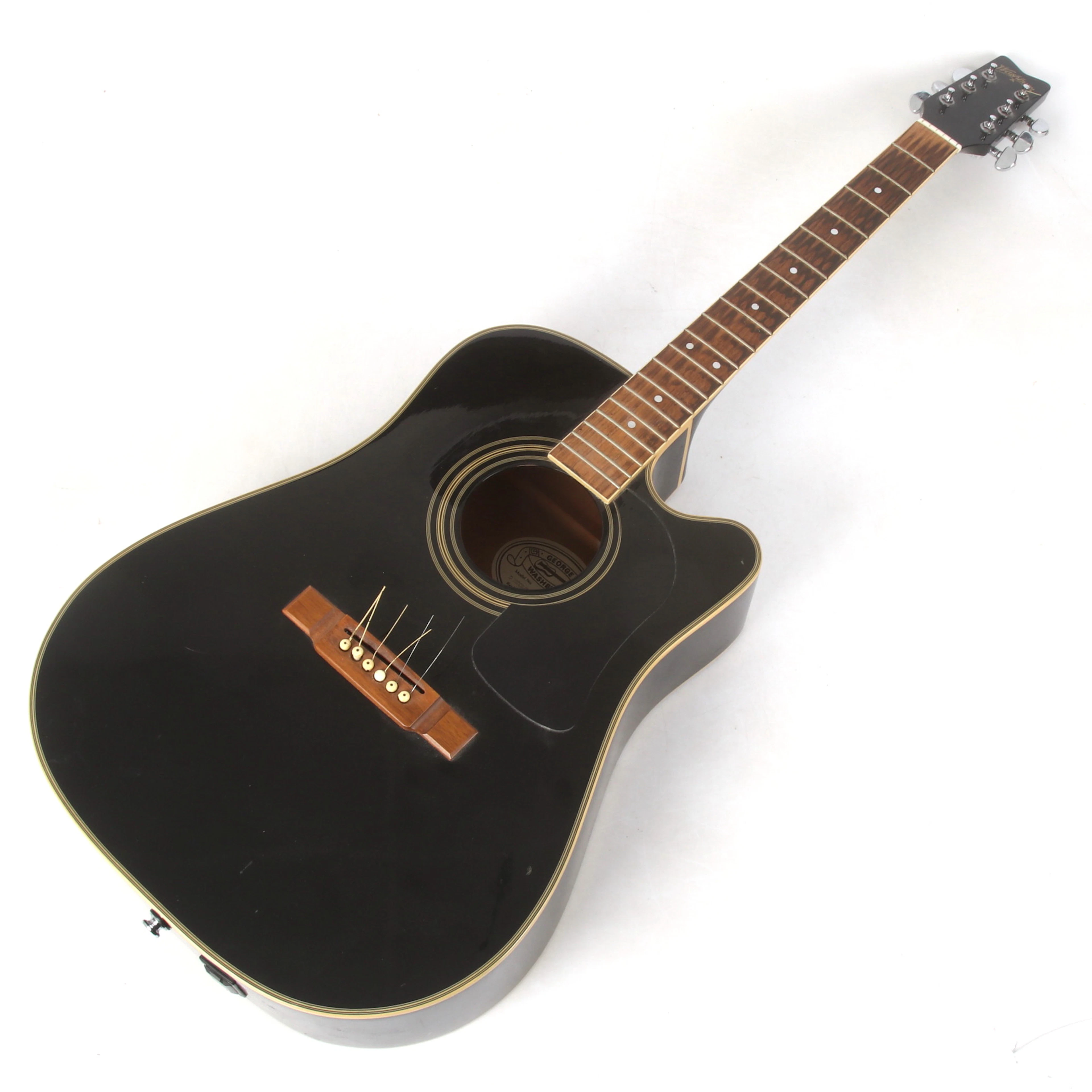 GITARR, Washburn D125CE/B, 1995.