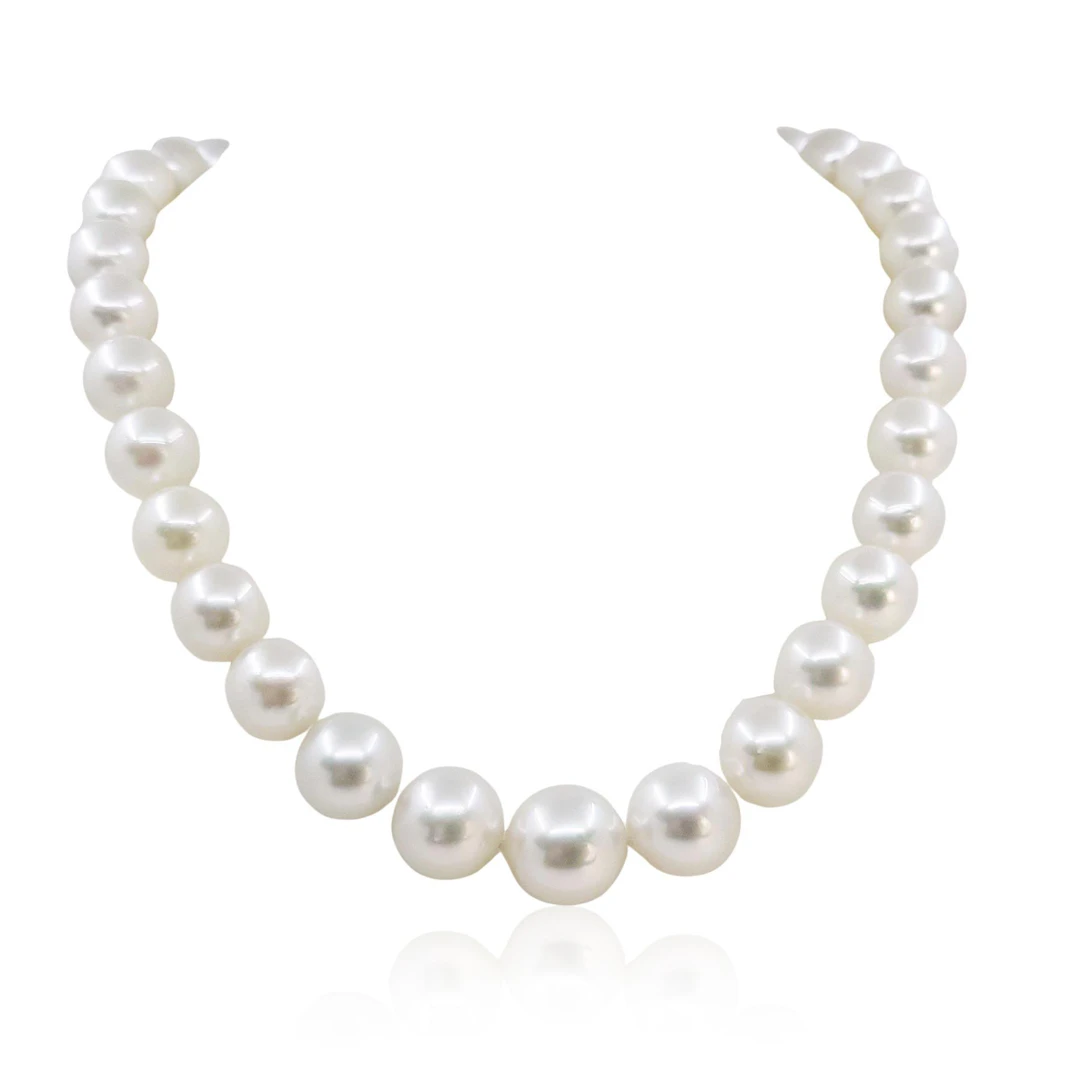 Round Australian South Sea Pearl Necklace