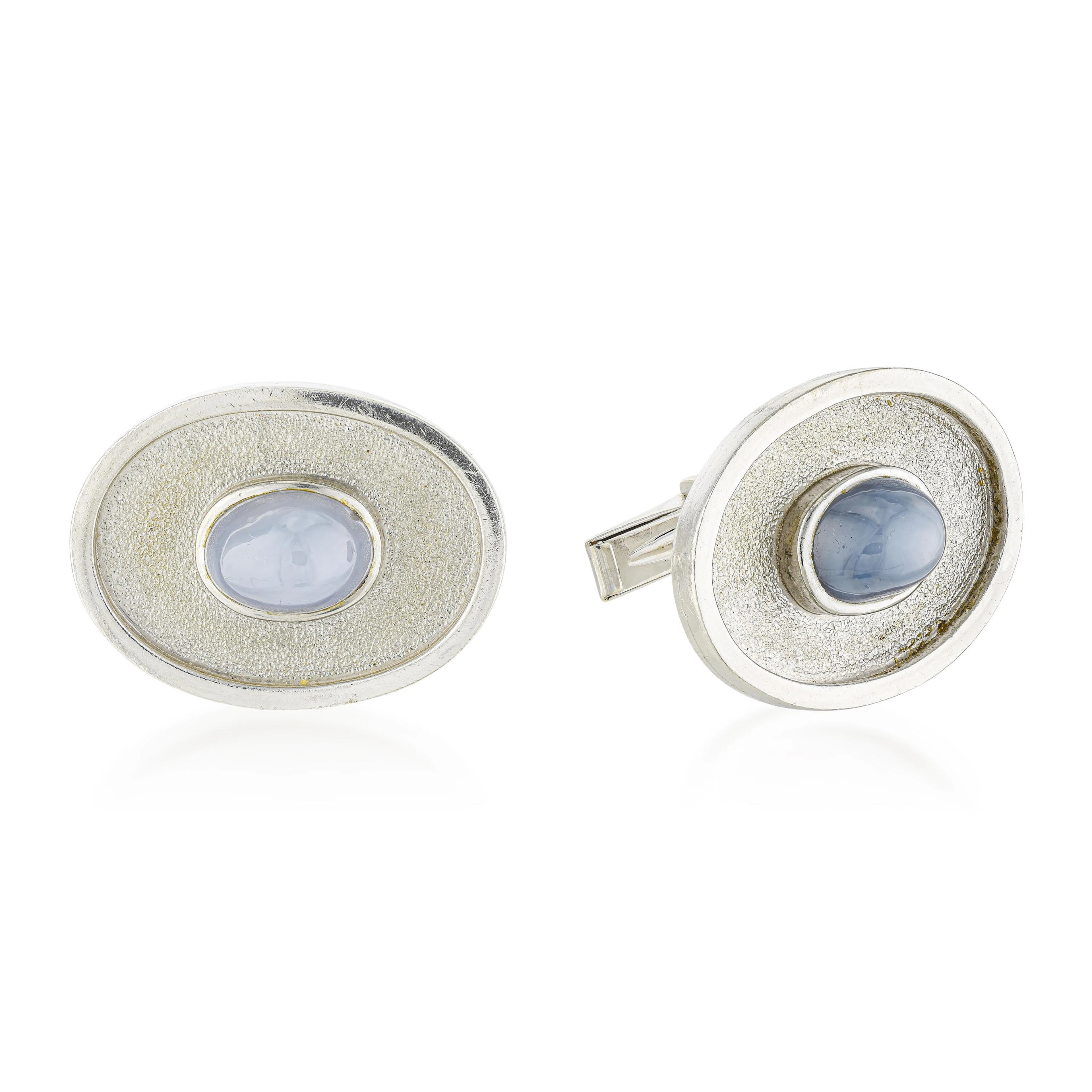 Star Sapphire Statement Cufflinks