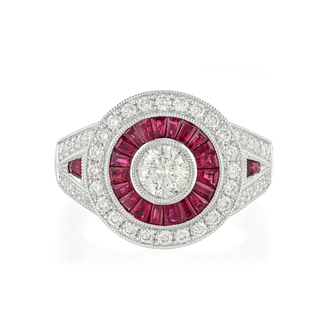 Ruby and Diamond Ring