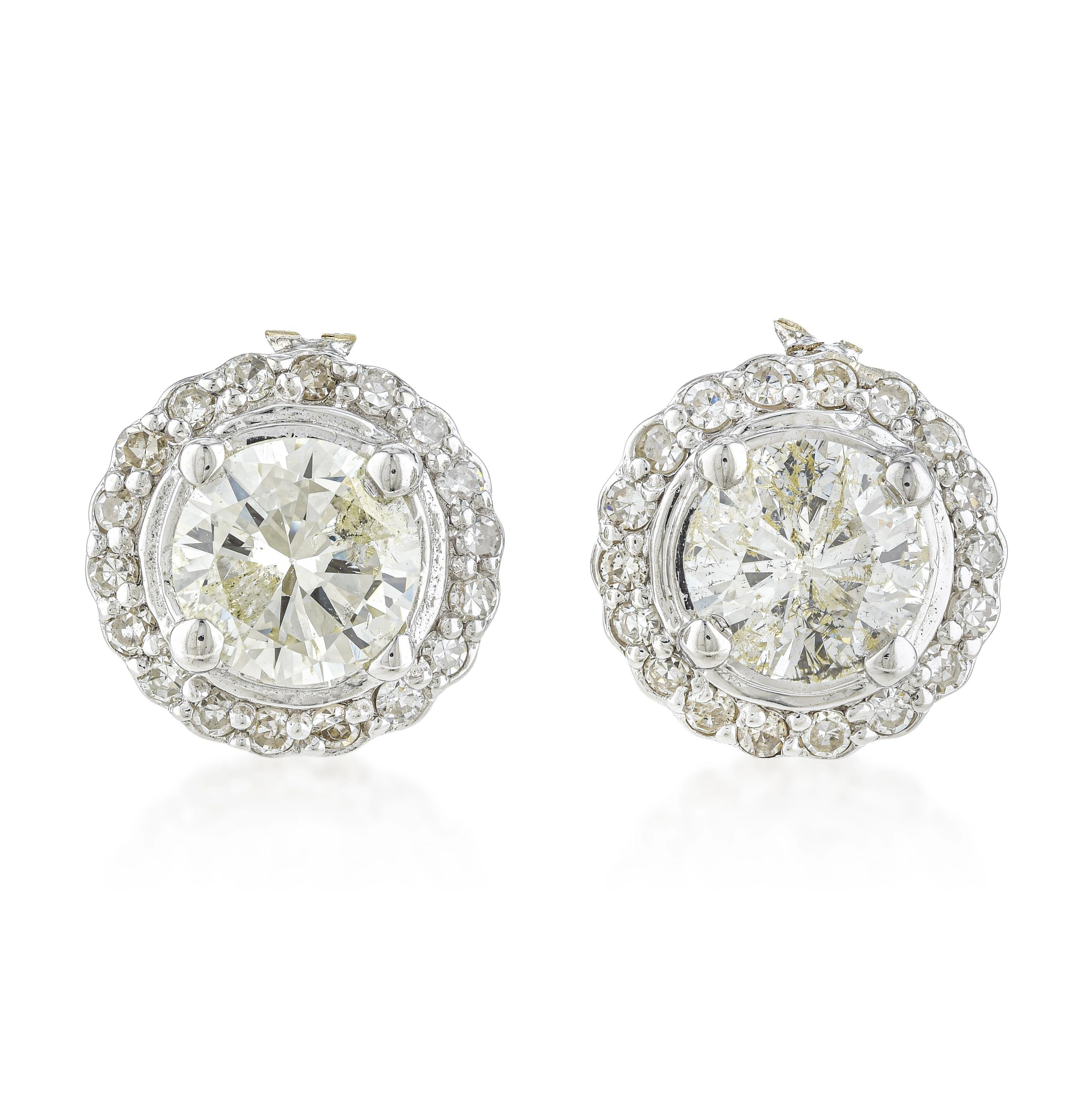 Diamond Stud Earrings