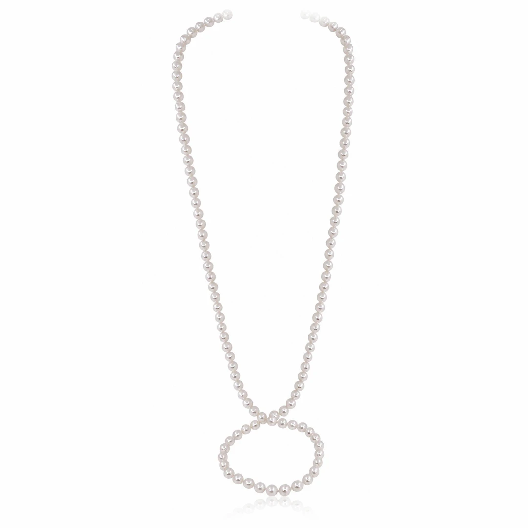 Double Akoya Pearl Necklace