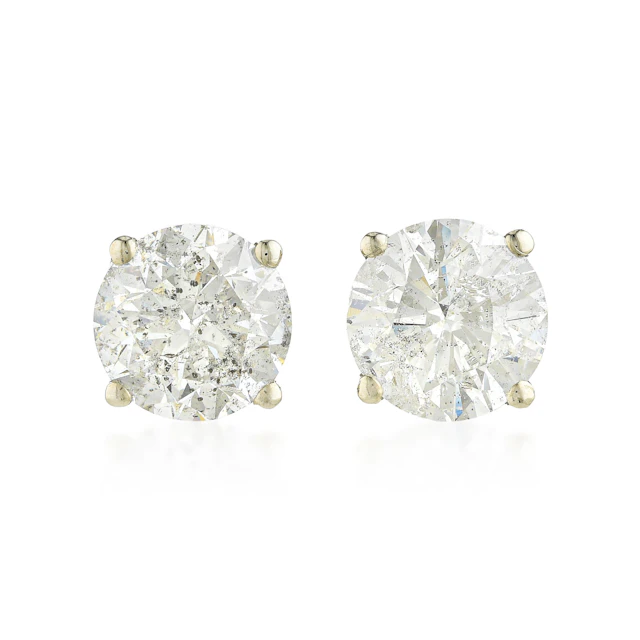 Diamond Stud Earrings (Approx. 2.02 CTW)
