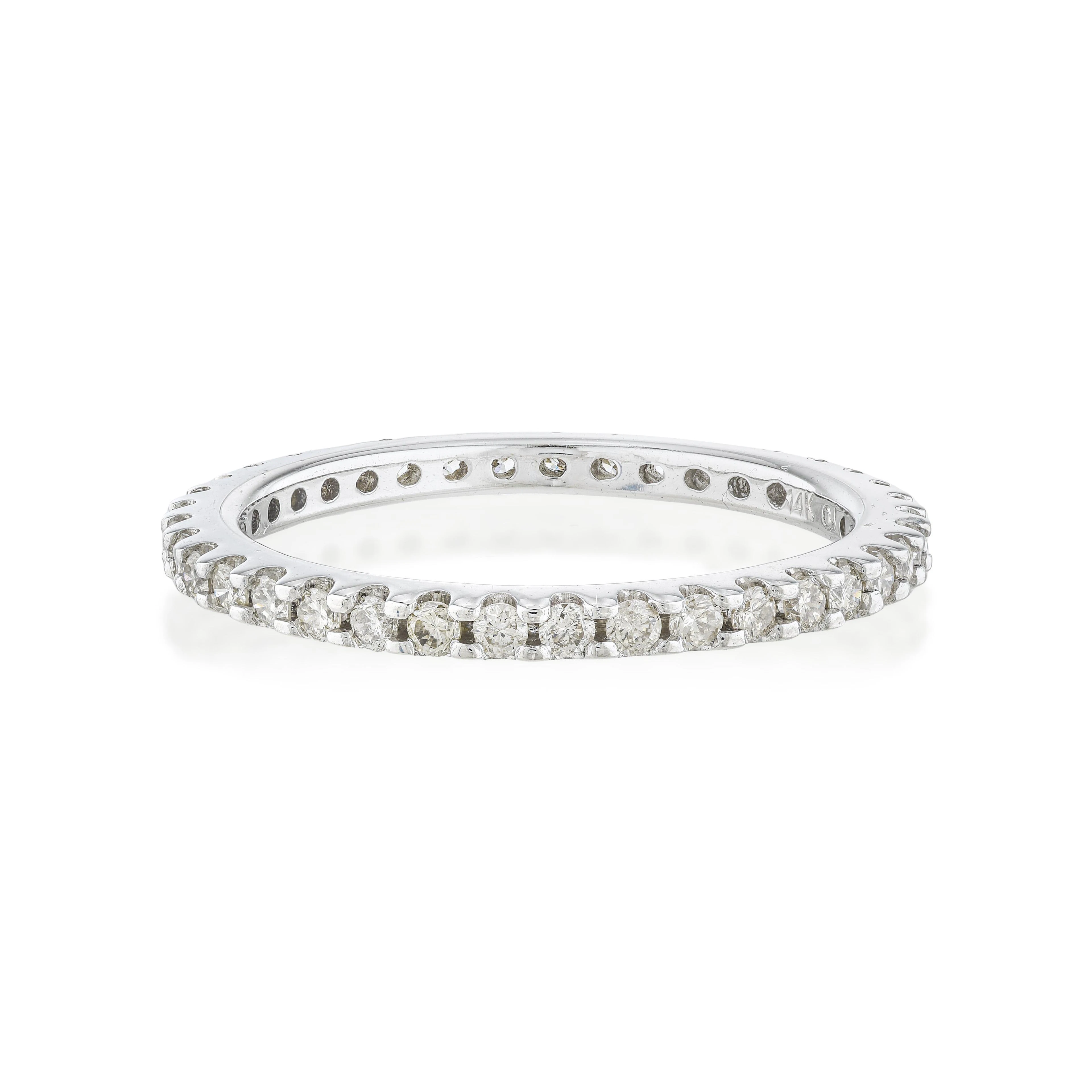 Thin Diamond Eternity Ring