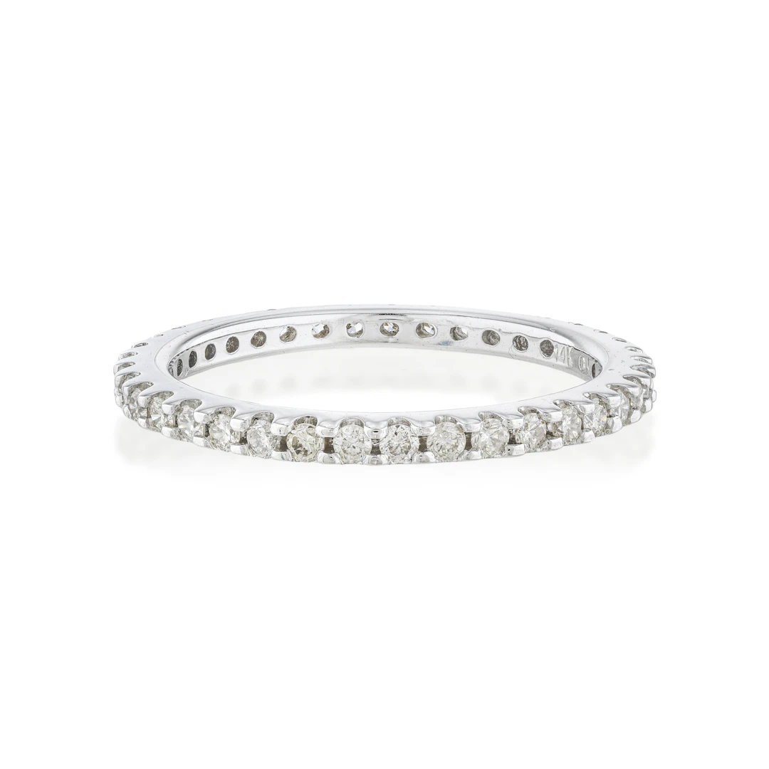 Thin Diamond Eternity Ring