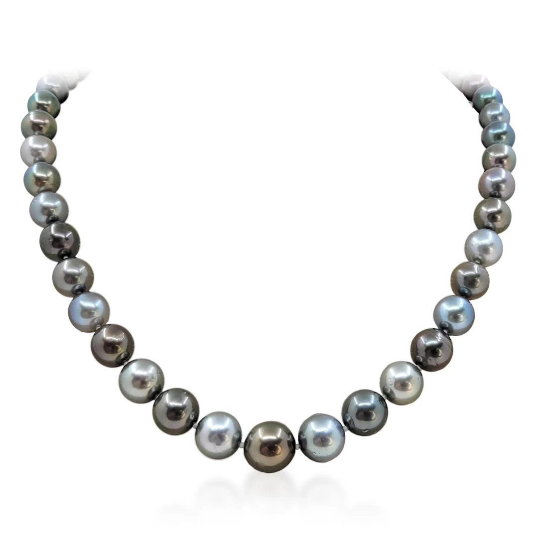 Multi-Color Tahitian Pearl Necklace