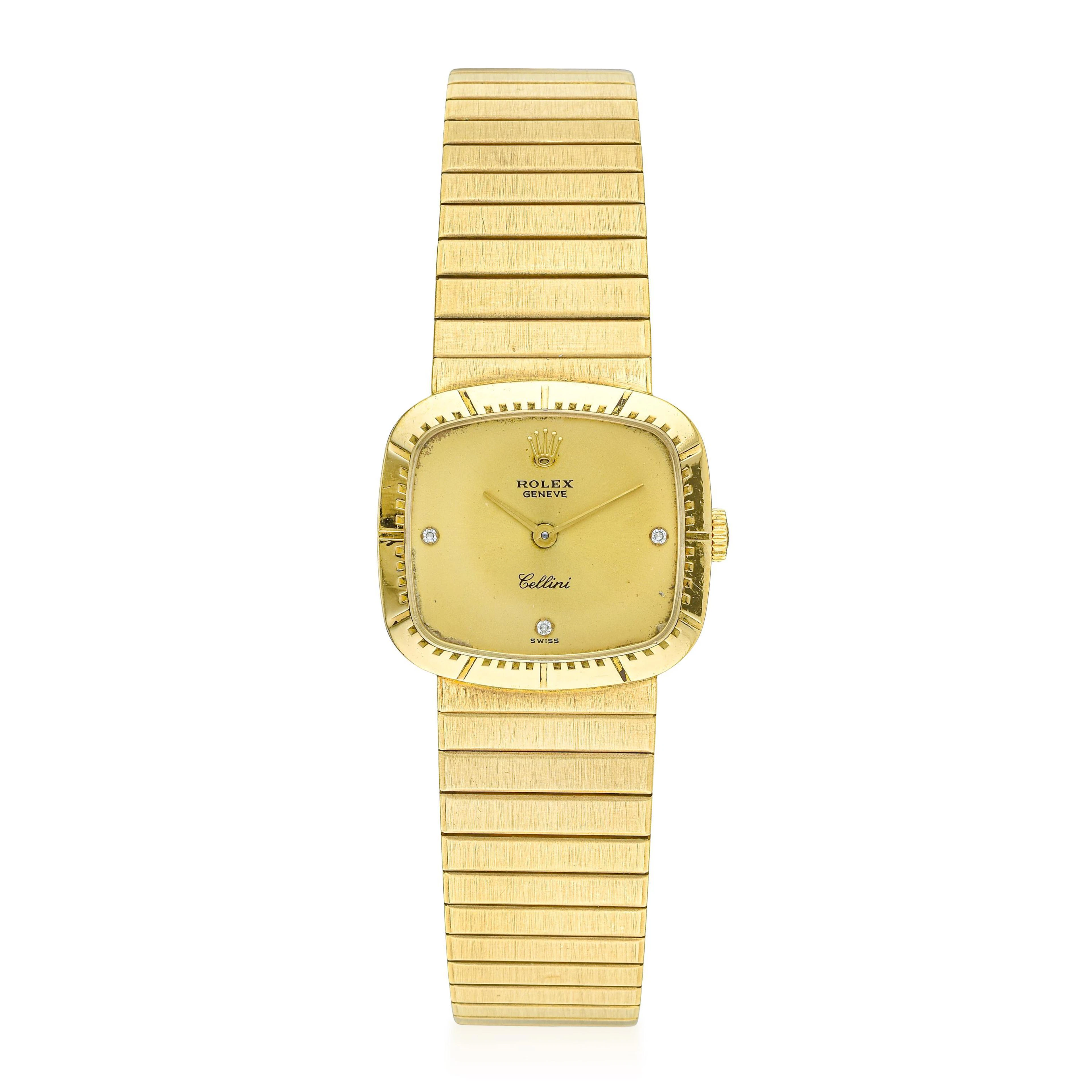 Rolex Cellini Ladies' in 18K Gold with Bracelet