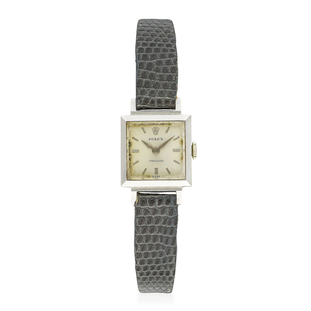 Rolex Precision Ladies' in Steel with Papers