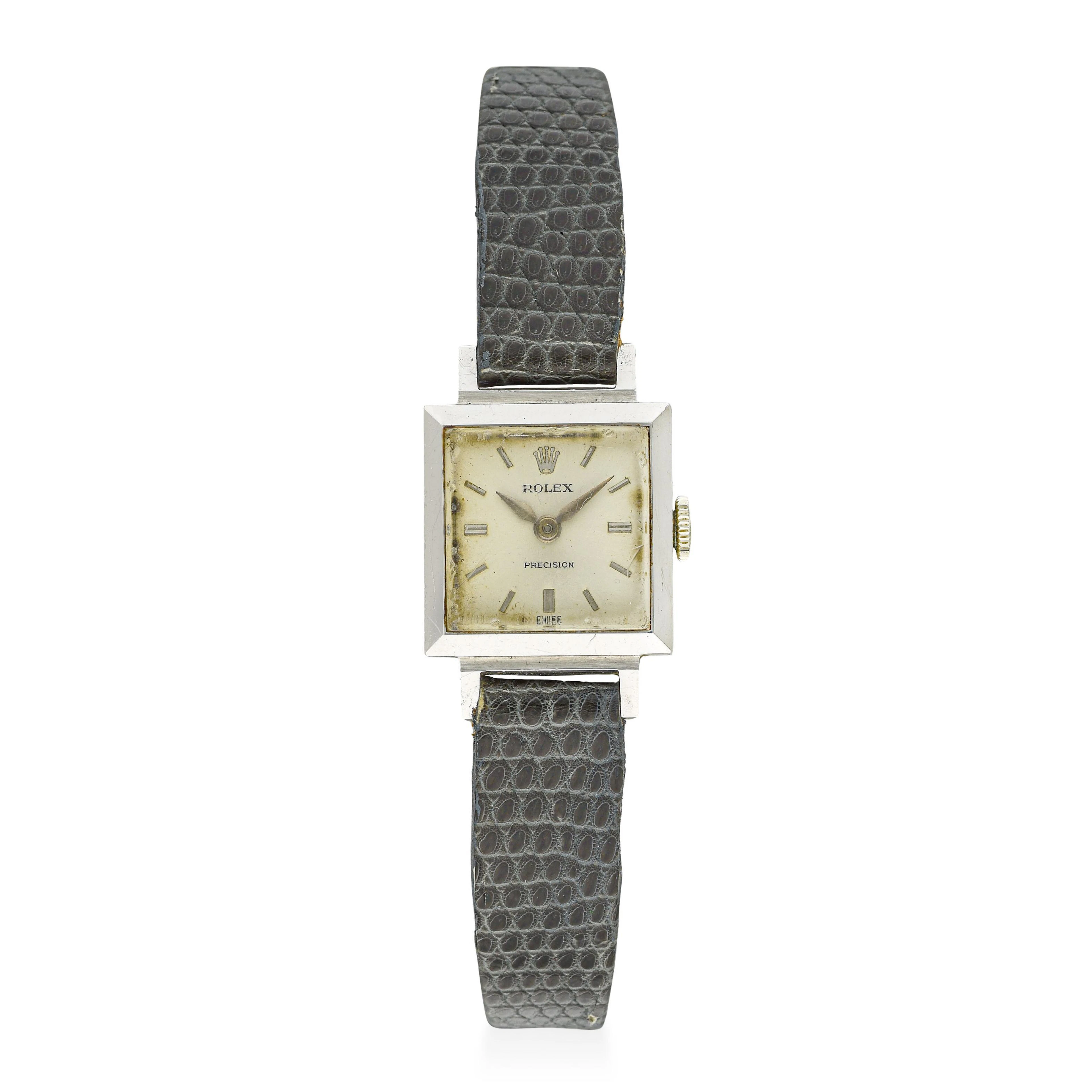 Rolex Precision Ladies' in Steel with Papers