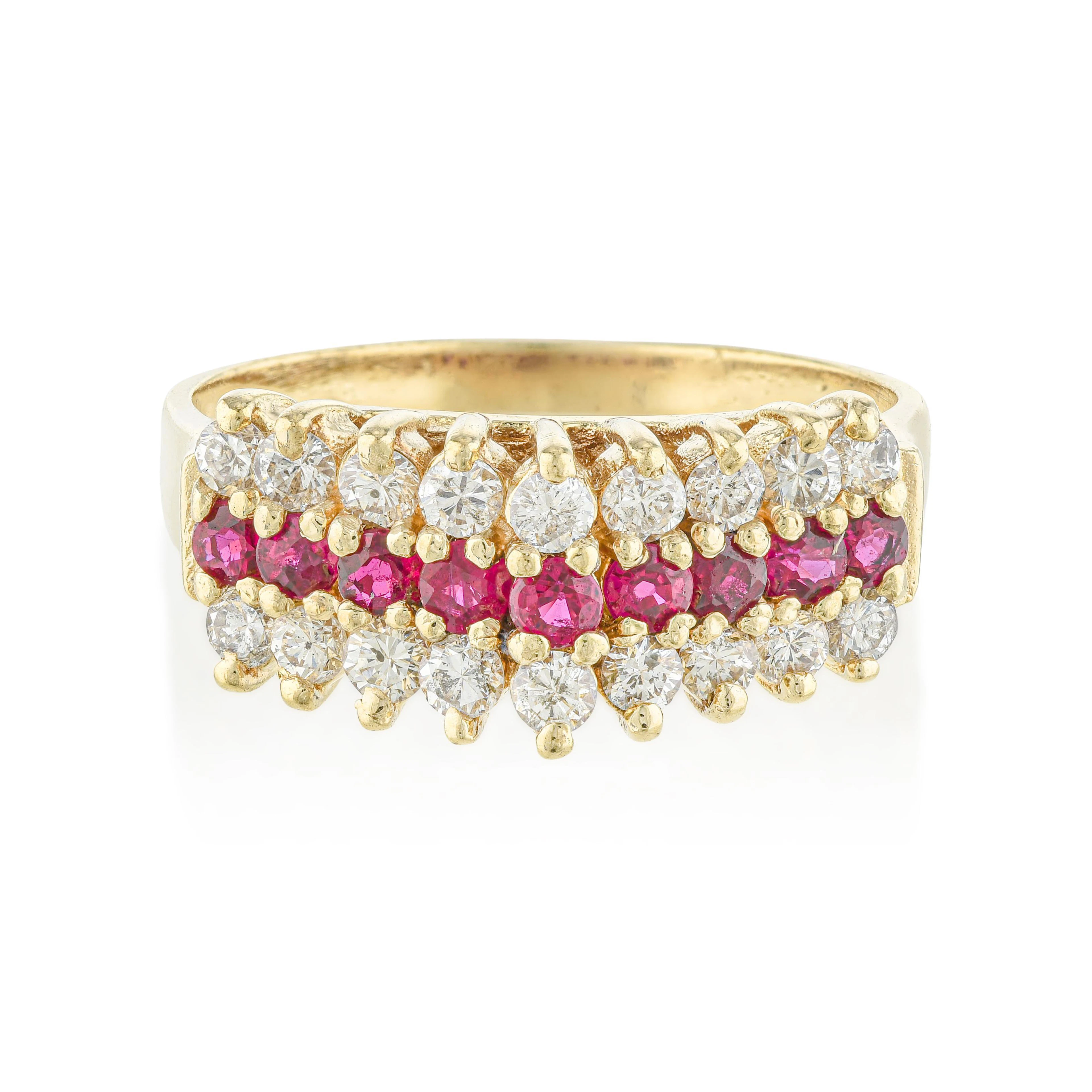 Ruby and Diamond Ring