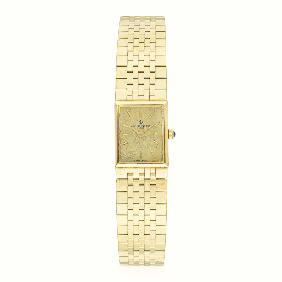 Vintage Baume & Mercier Ladies' Wristwatch in 14K Gold