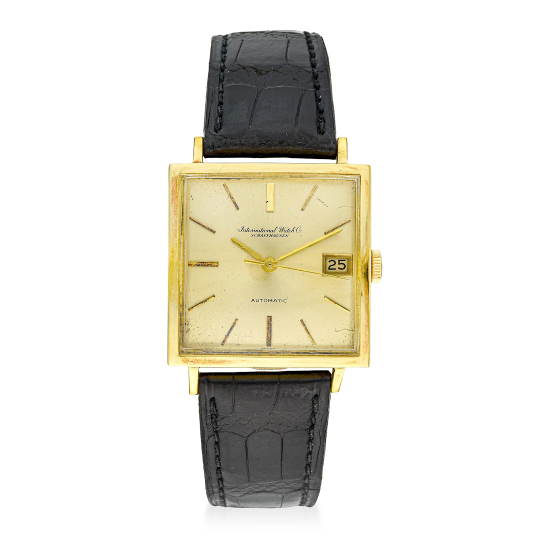 IWC Oversized Square in 18K Gold