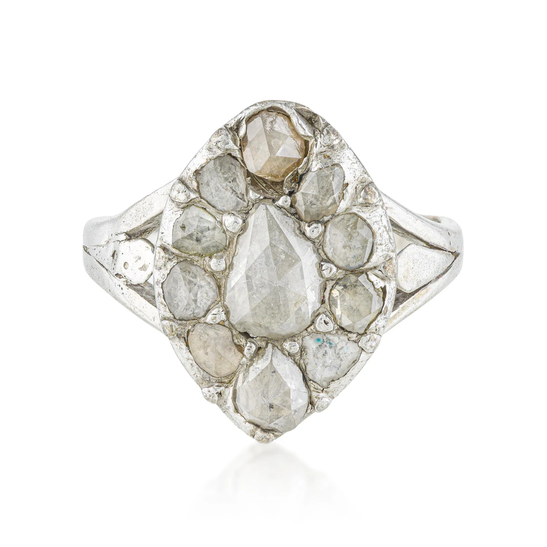 Vintage Rose Cut Diamond Ring