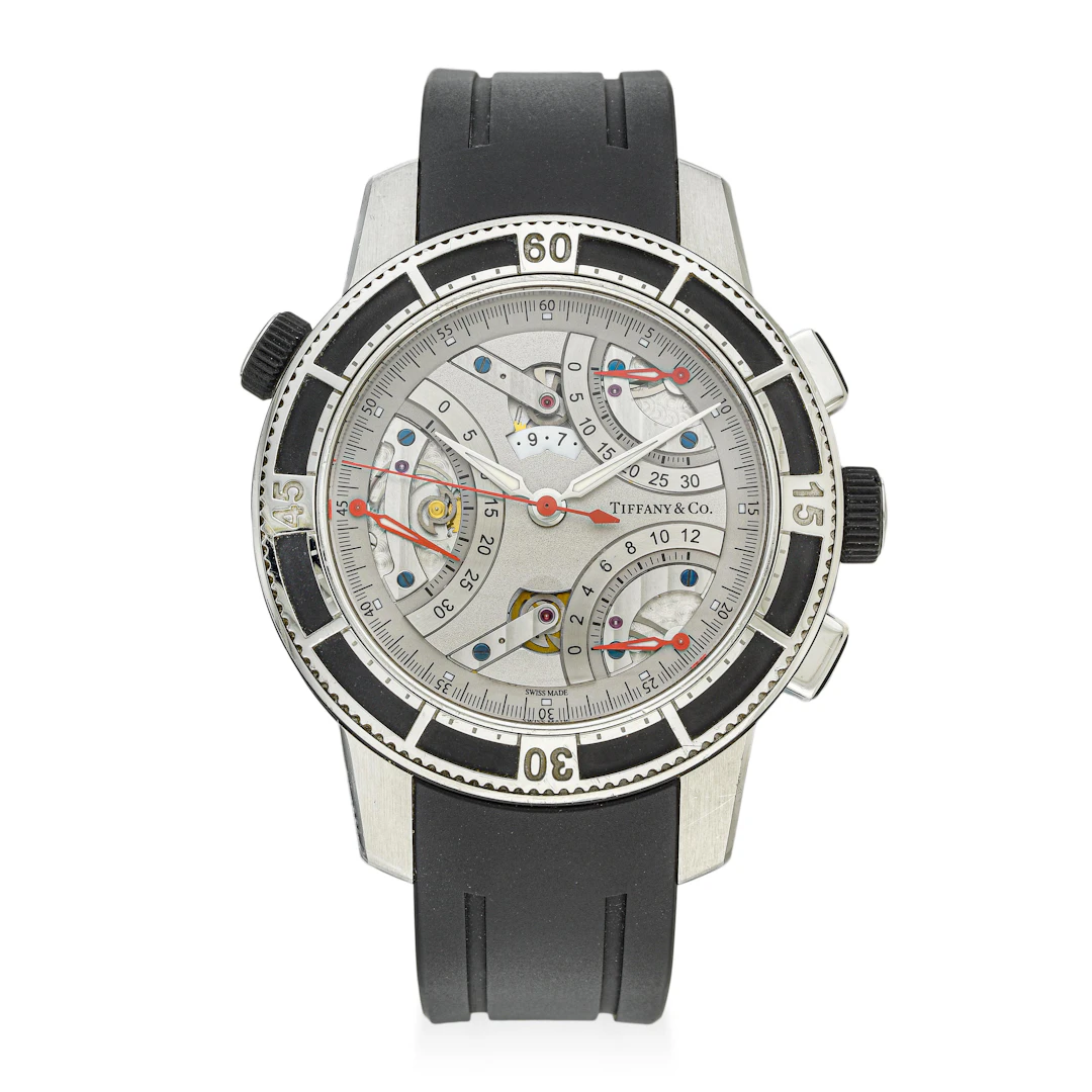 Tiffany & Co. T-57 Tri-Retrograde Chronograph in Steel