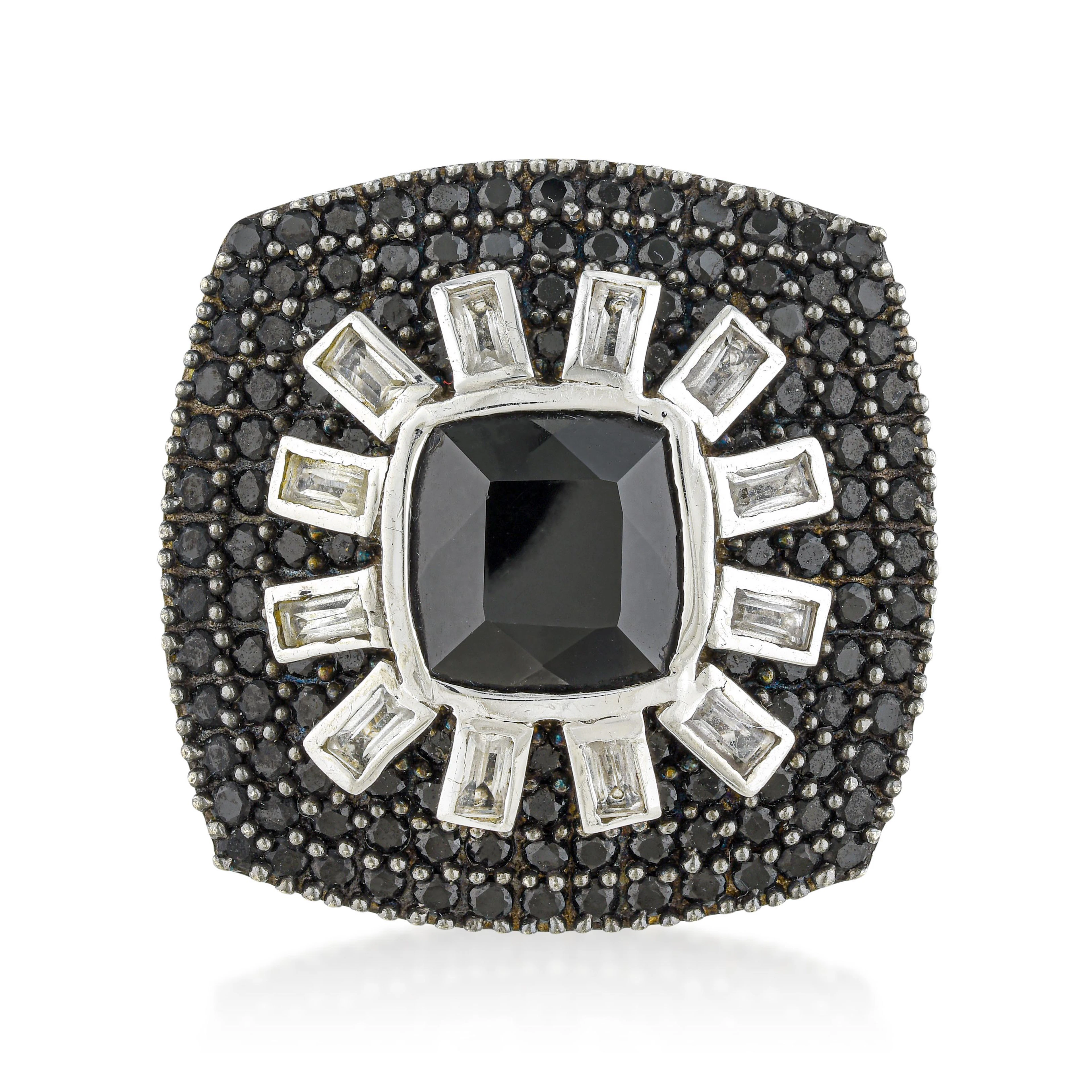 Onyx Silver Ring