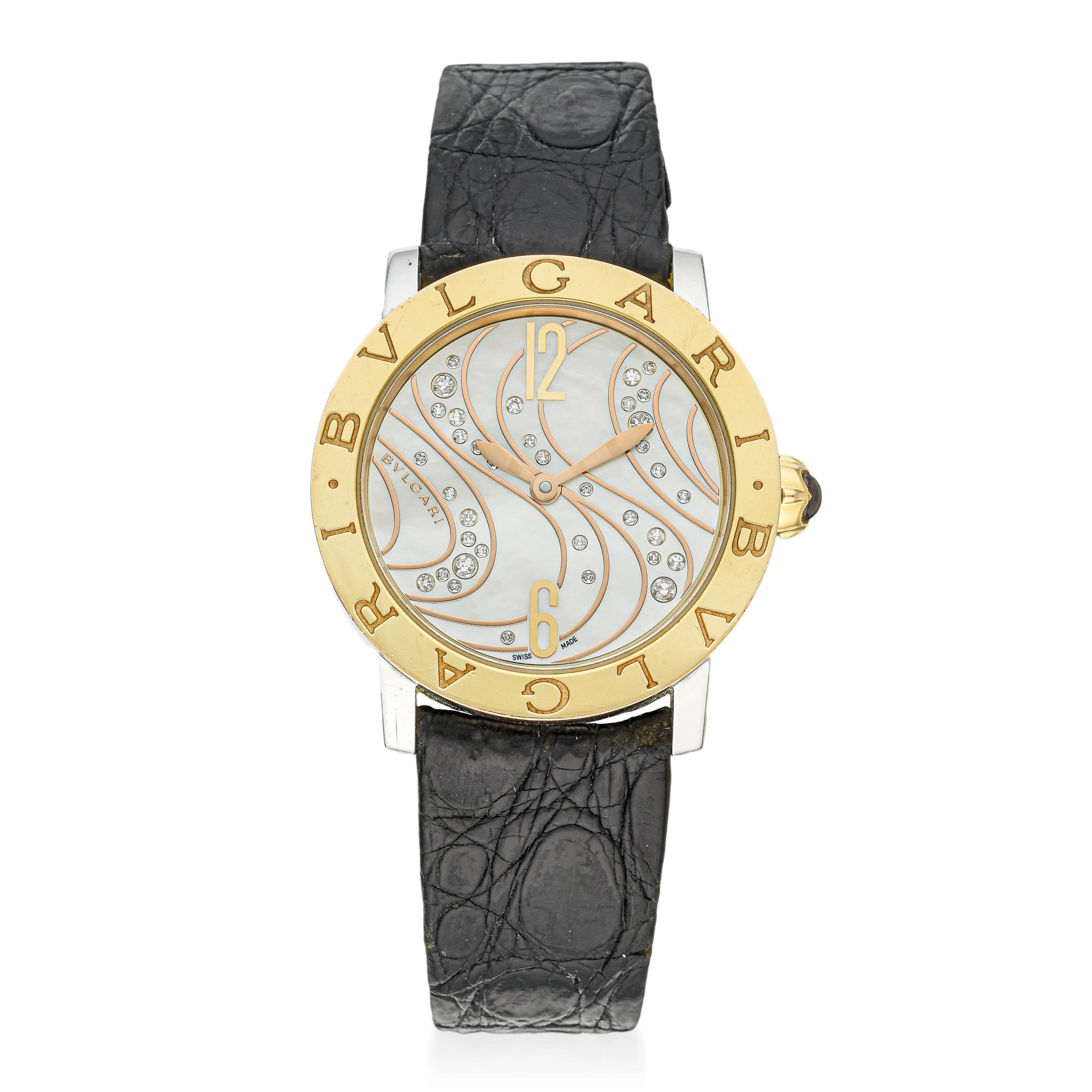 Bulgari Bulgari in Steel and 18K Gold