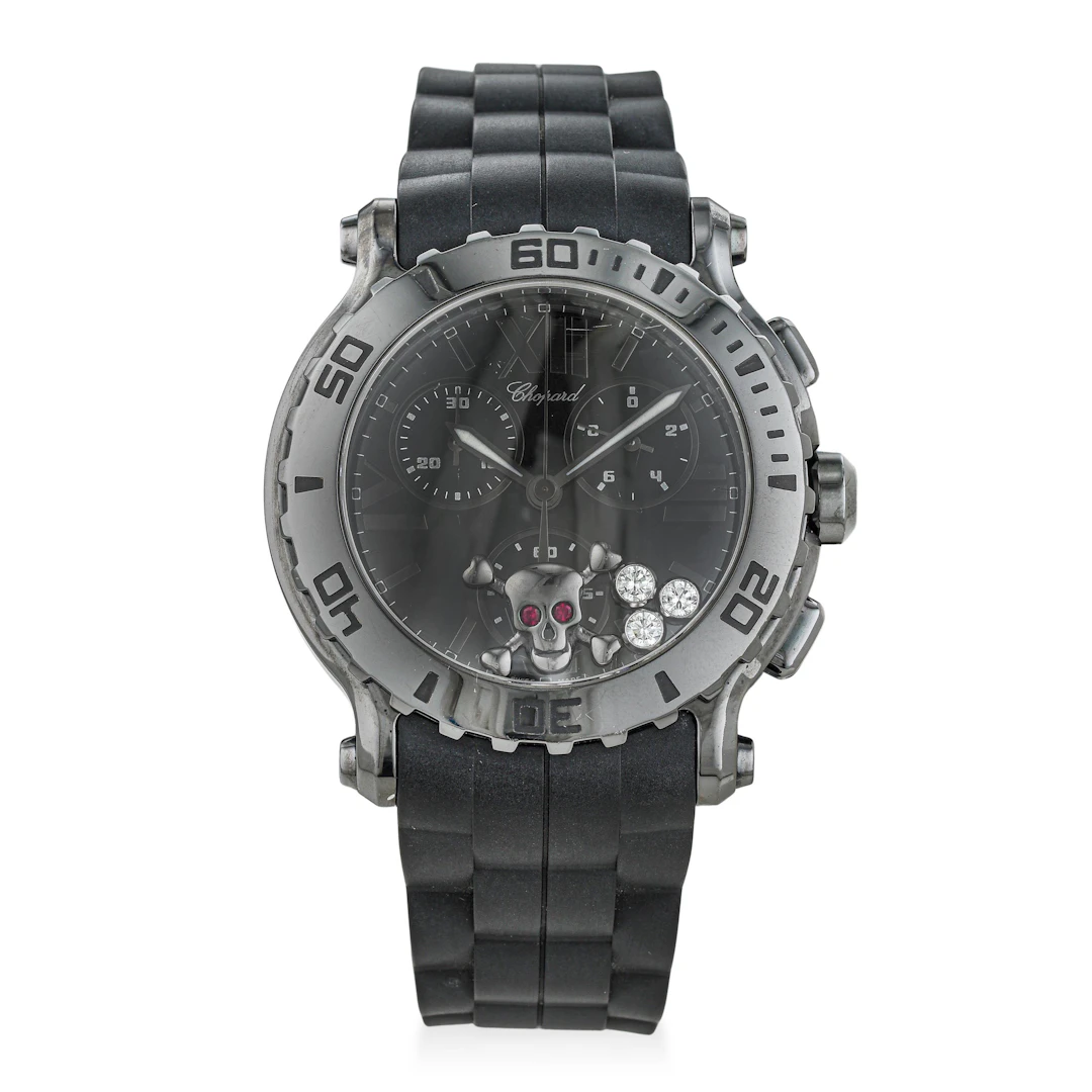 Chopard Happy Sport In Black DLC Steel