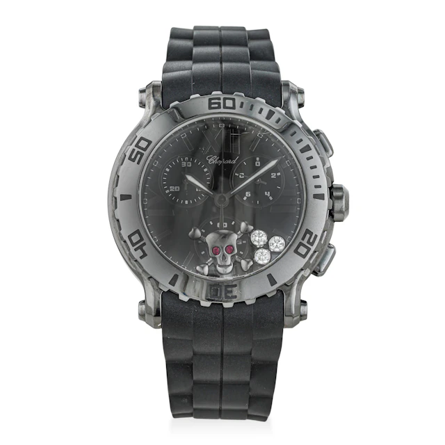 Chopard Happy Sport In Black DLC Steel
