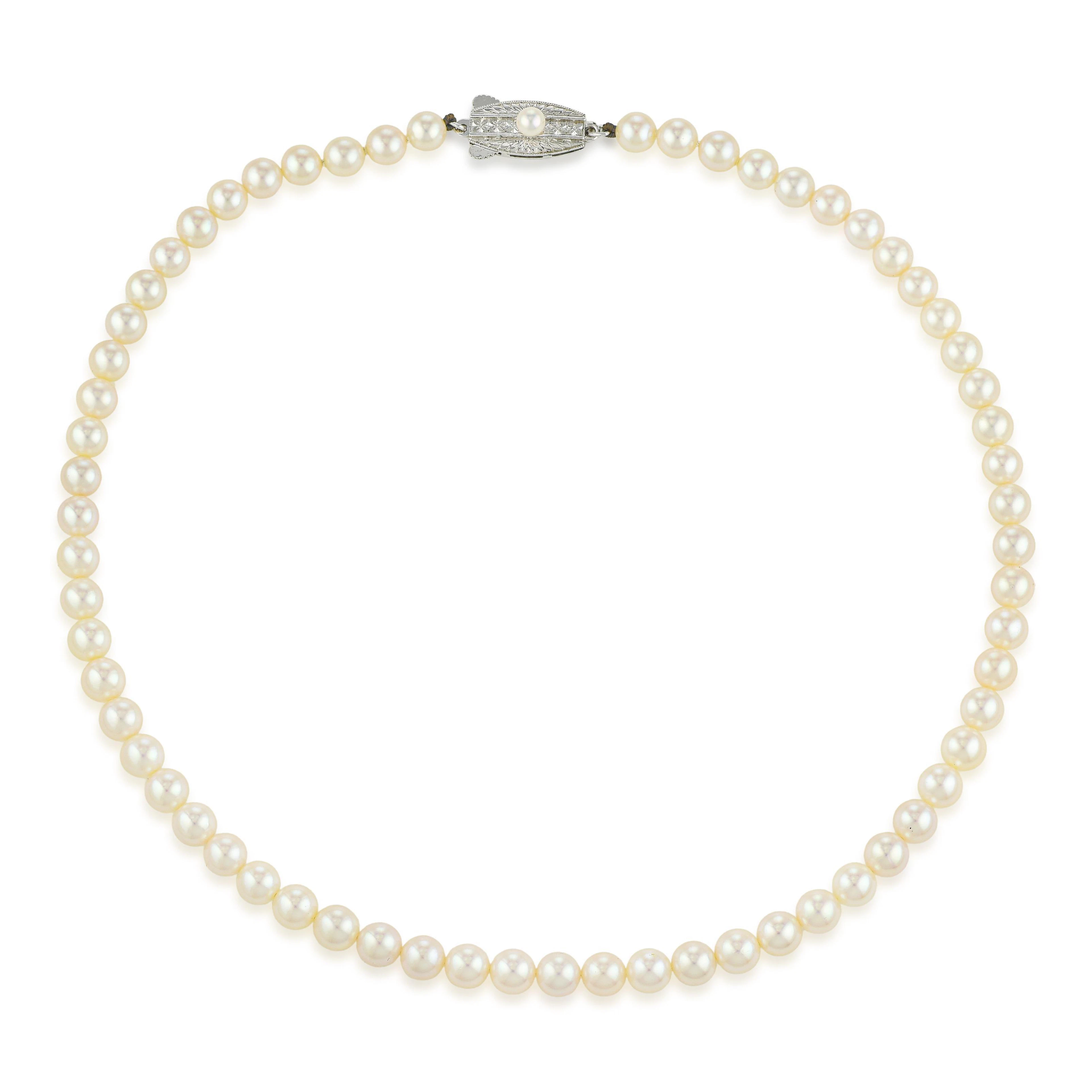 Mikimoto Pearl Necklace