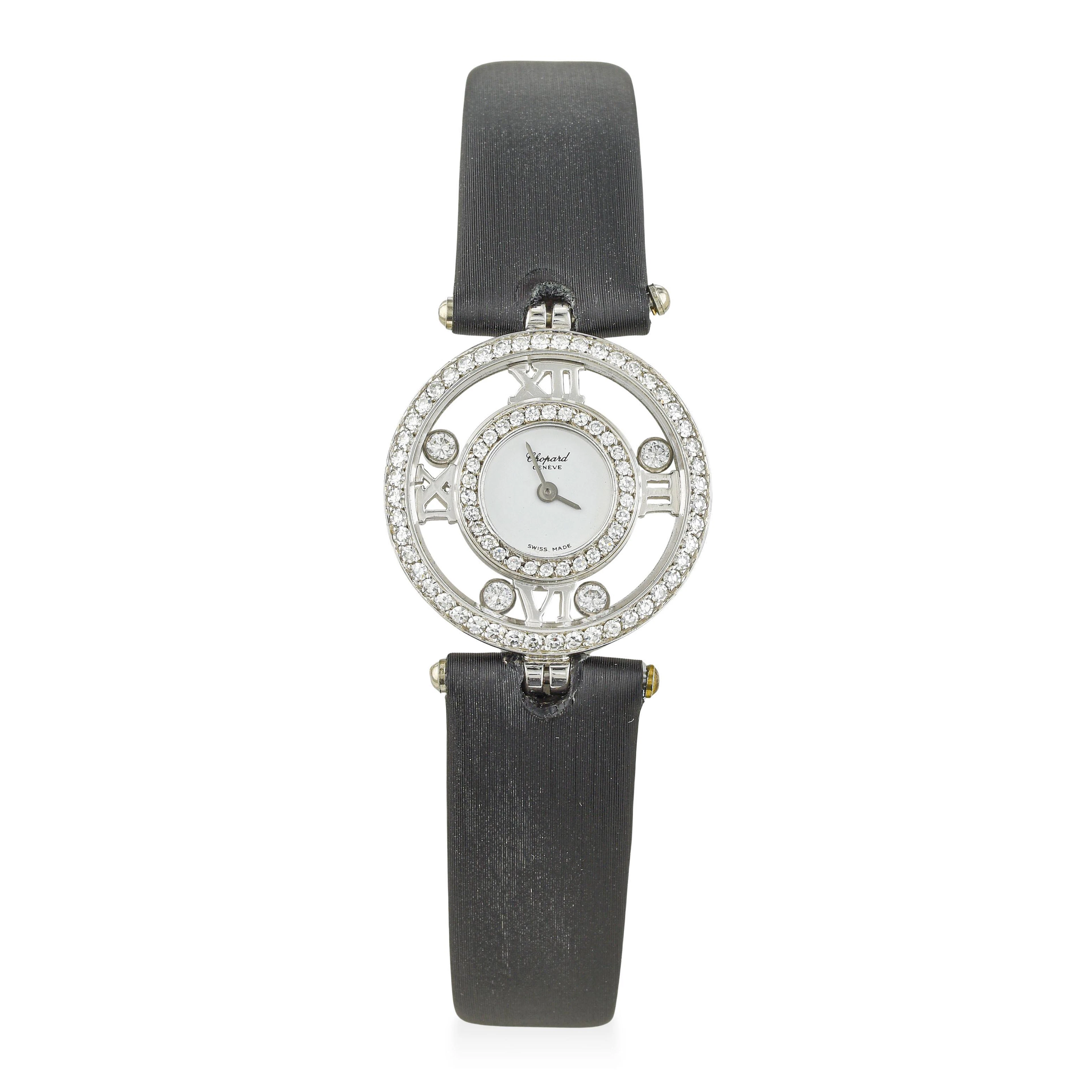 Chopard Happy Diamonds in 18K white Gold with Diamonds