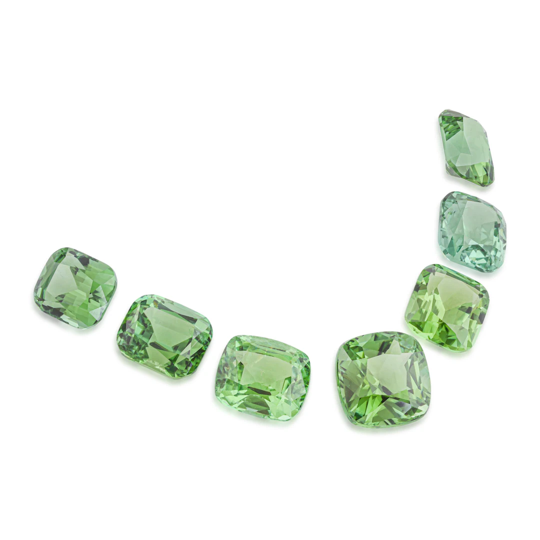 13.35-Carat Tourmaline Loose Gemstone Group