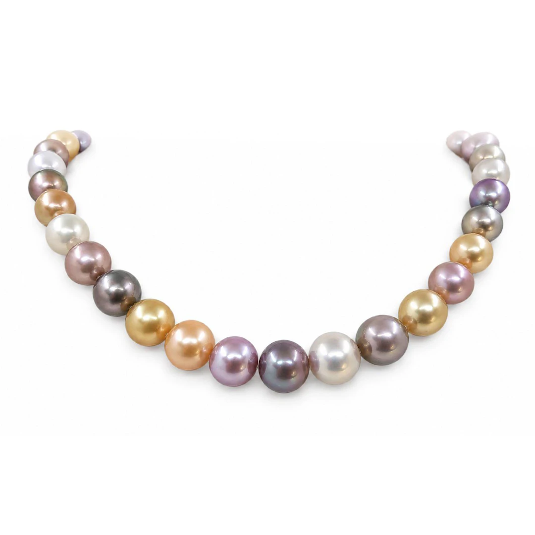 South Sea and Edison Pearl Necklace