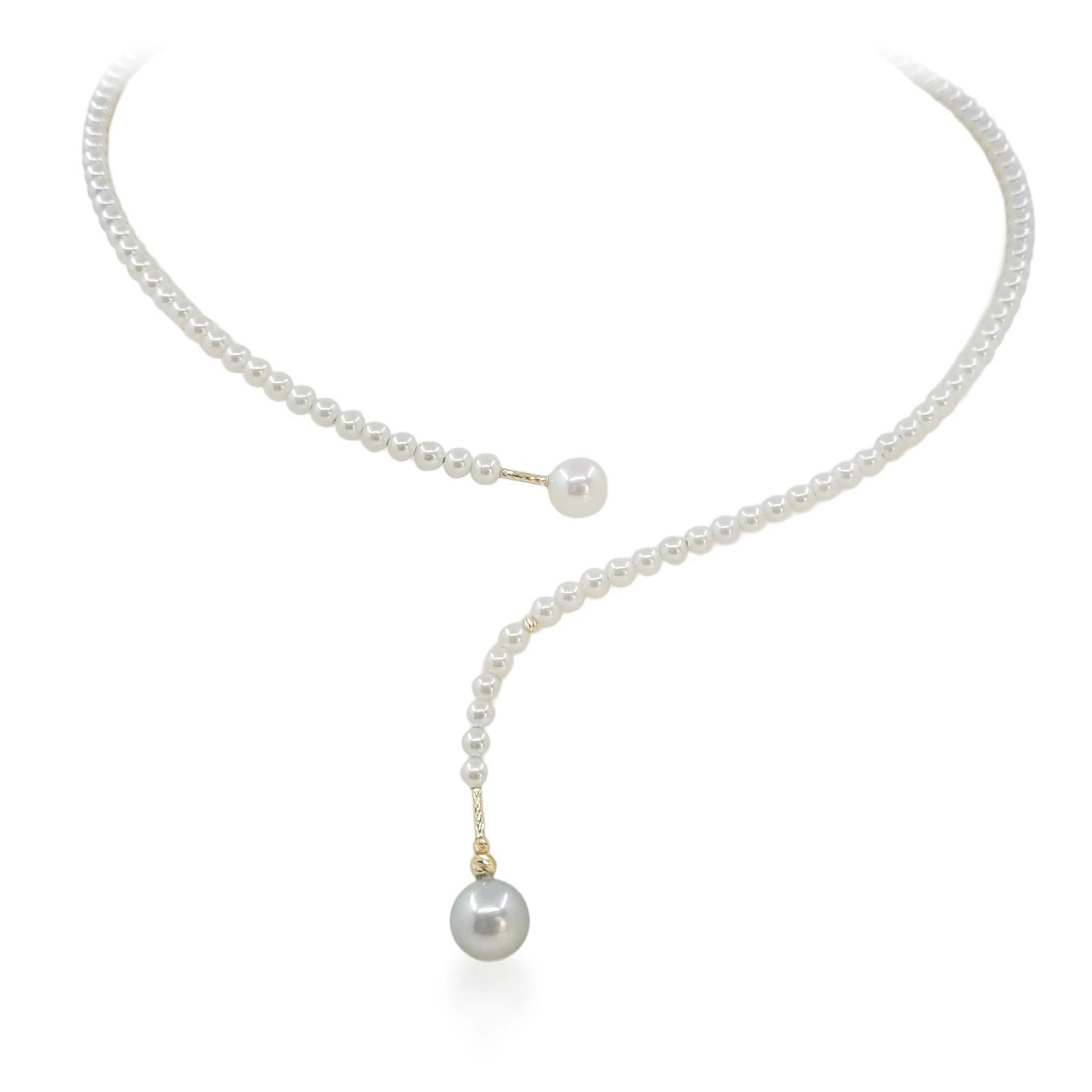 Akoya and Freshwater Pearl Necklace