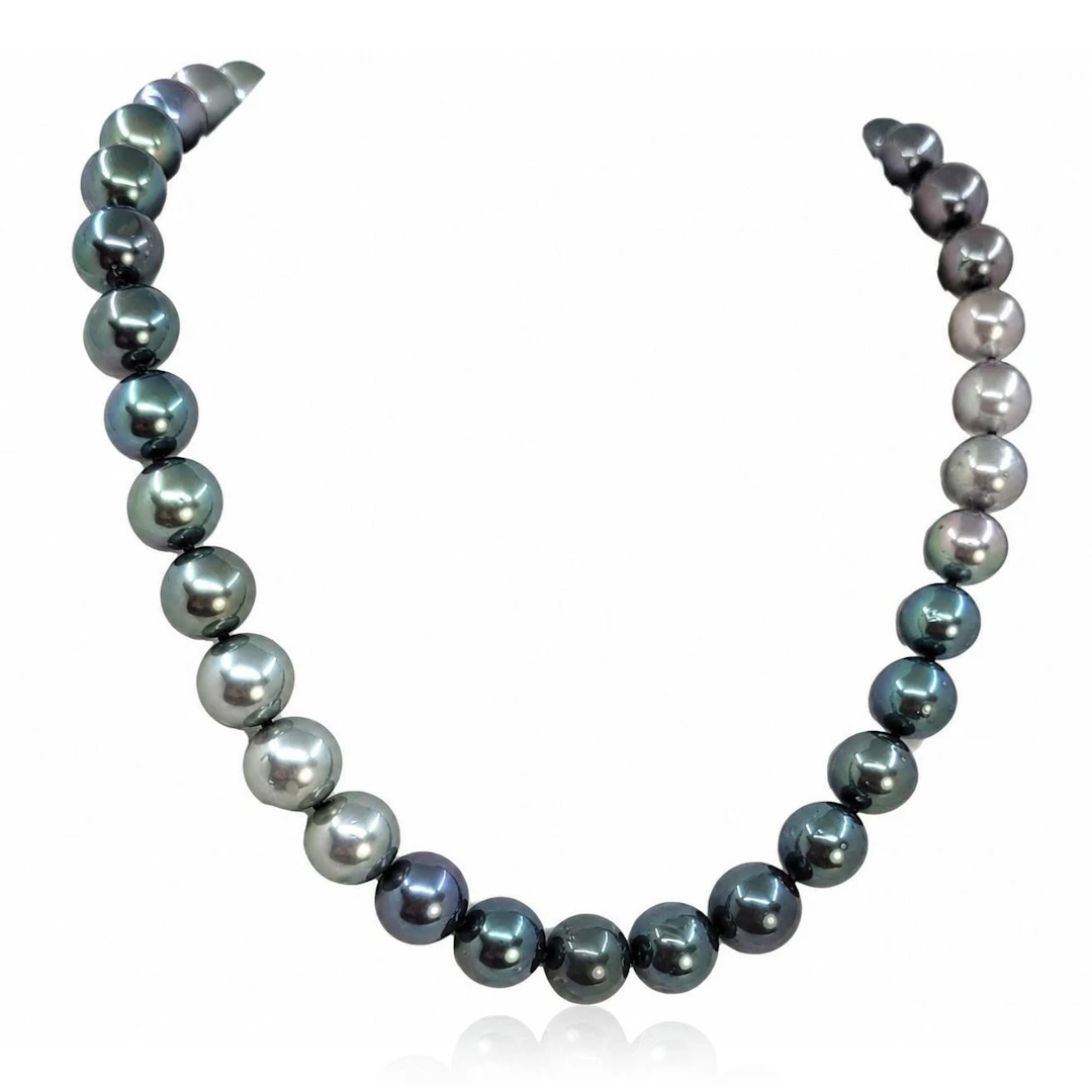 Ombre Tahitian Pearl Necklace