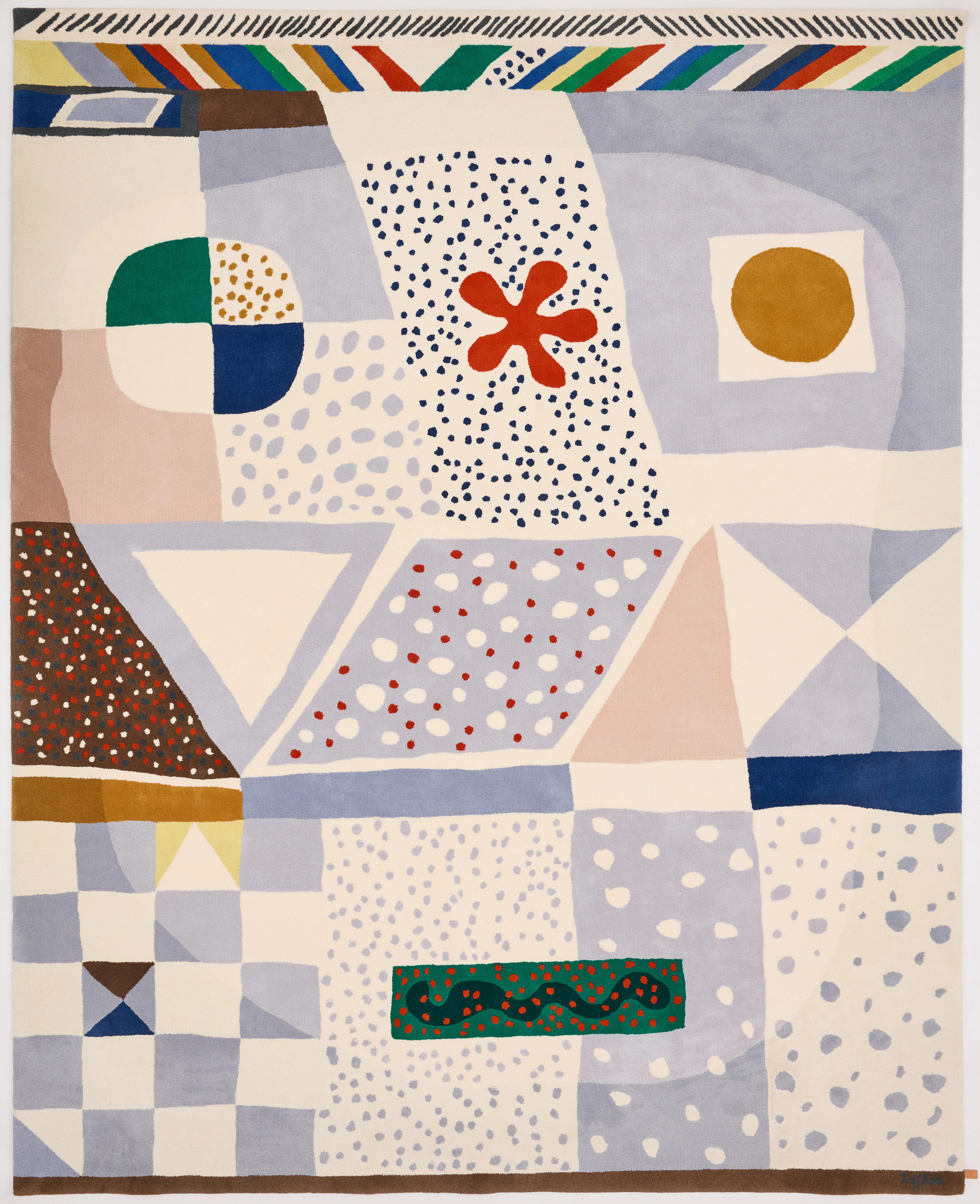 JOSEF FRANK. "Frank Nr 1", matta, Svenskt Tenn/Kasthall, handtuftad