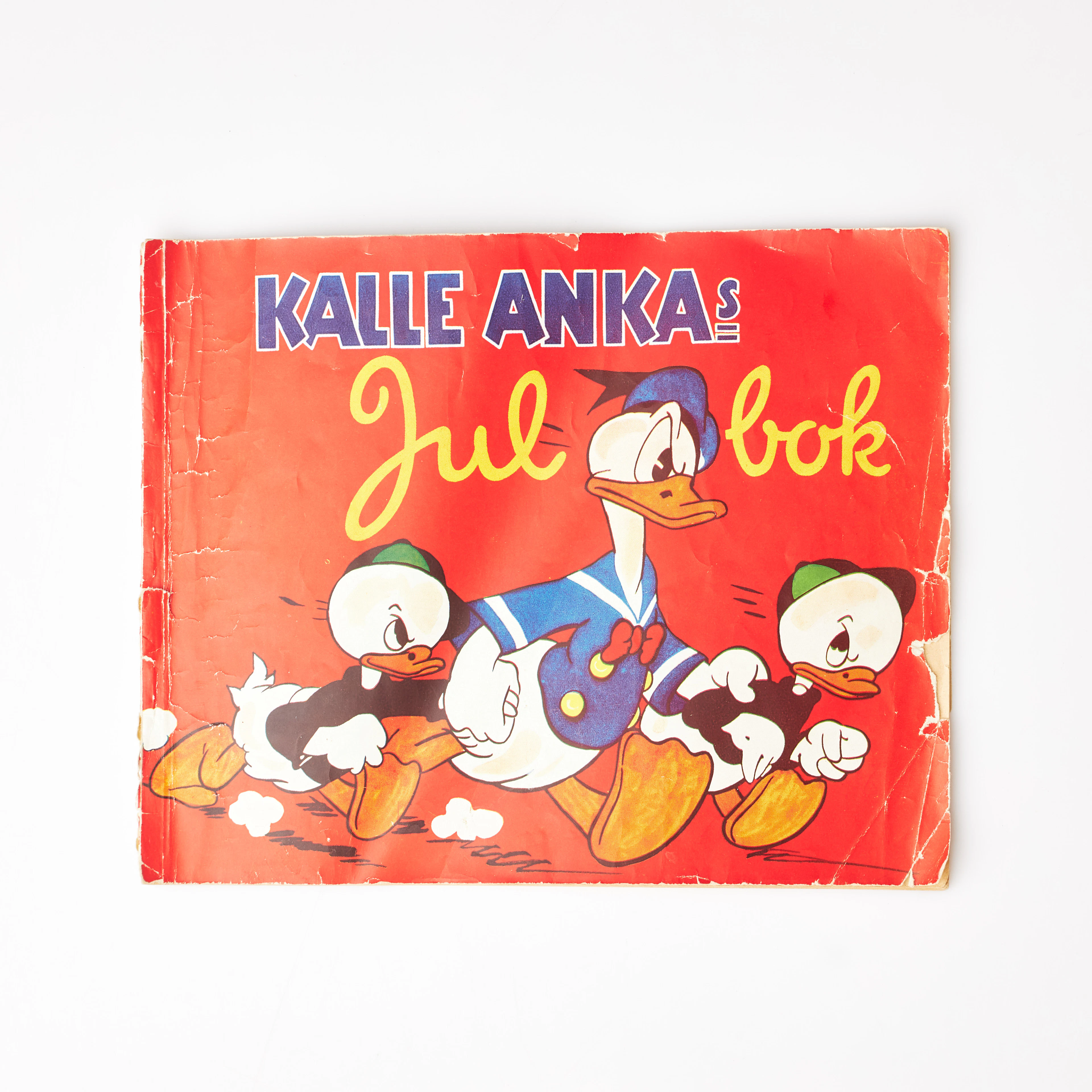 KALLE ANKAS JULBOK, 1942, Walt Disney, Åhlén & Åkerlunds förlag, Albert