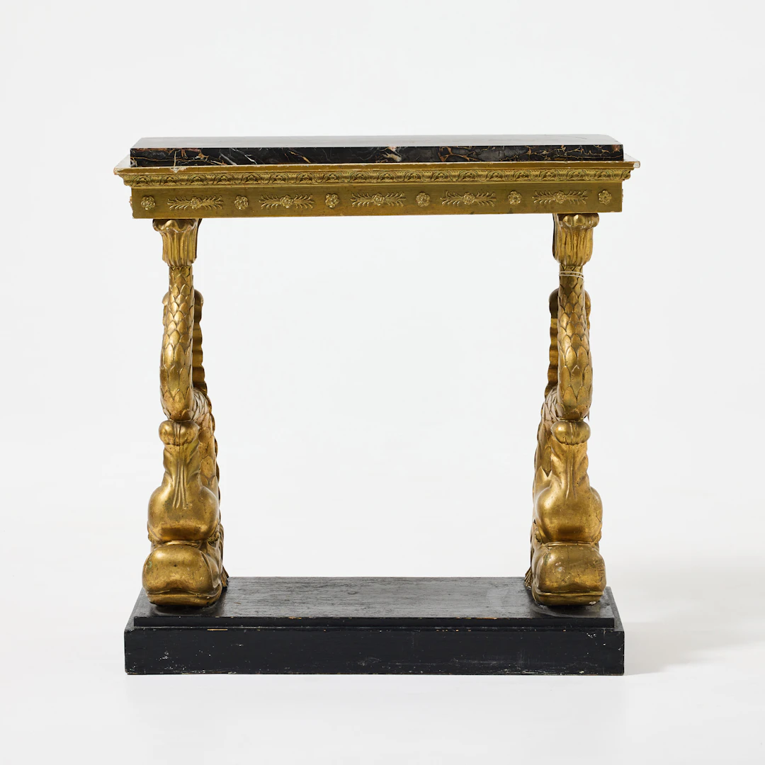 JONAS FRISK (spegelfabrikör i Stockholm 1805-1824) tillskrivet, konsolbord