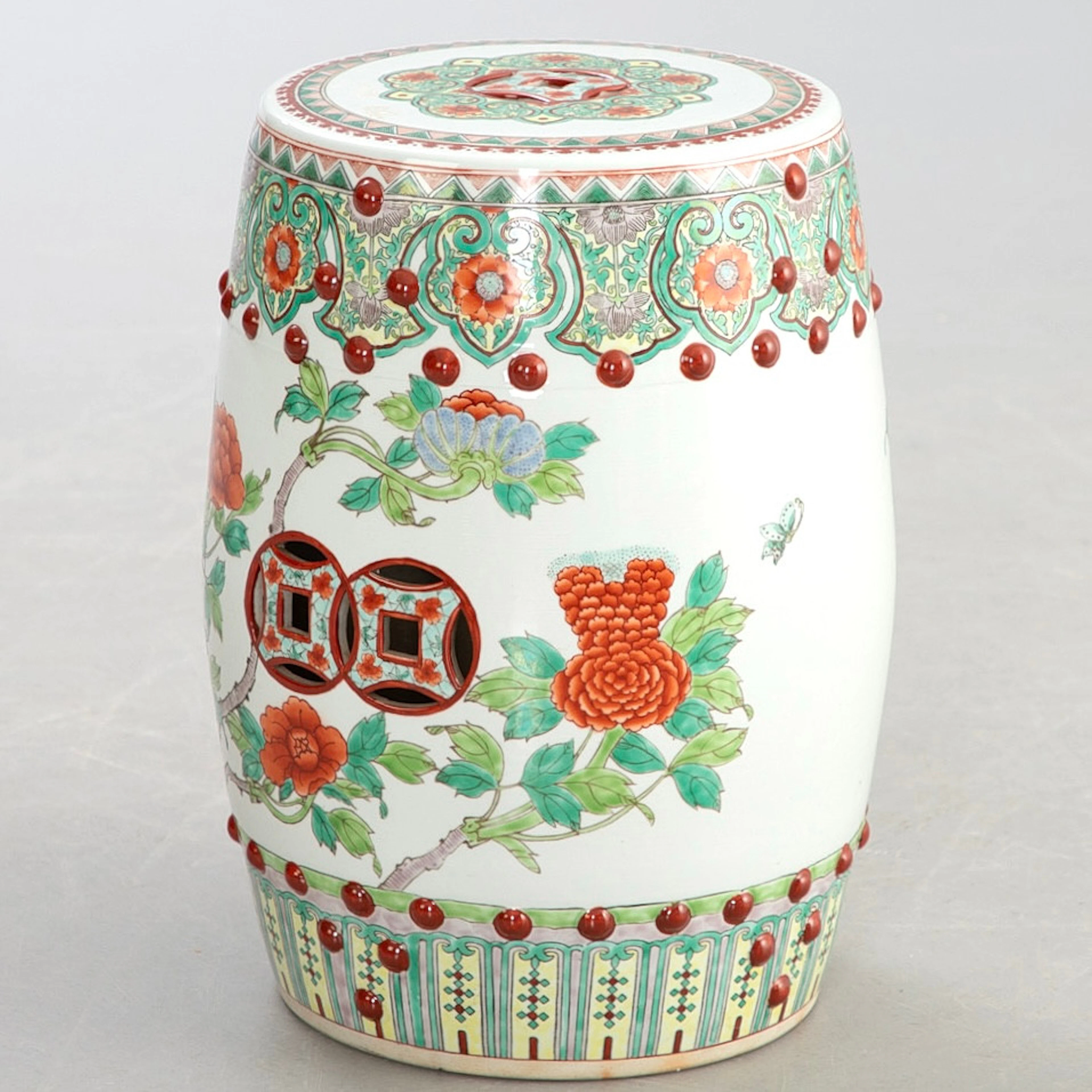 Chinesischer Gartenhocker, Ende 20. Jh.