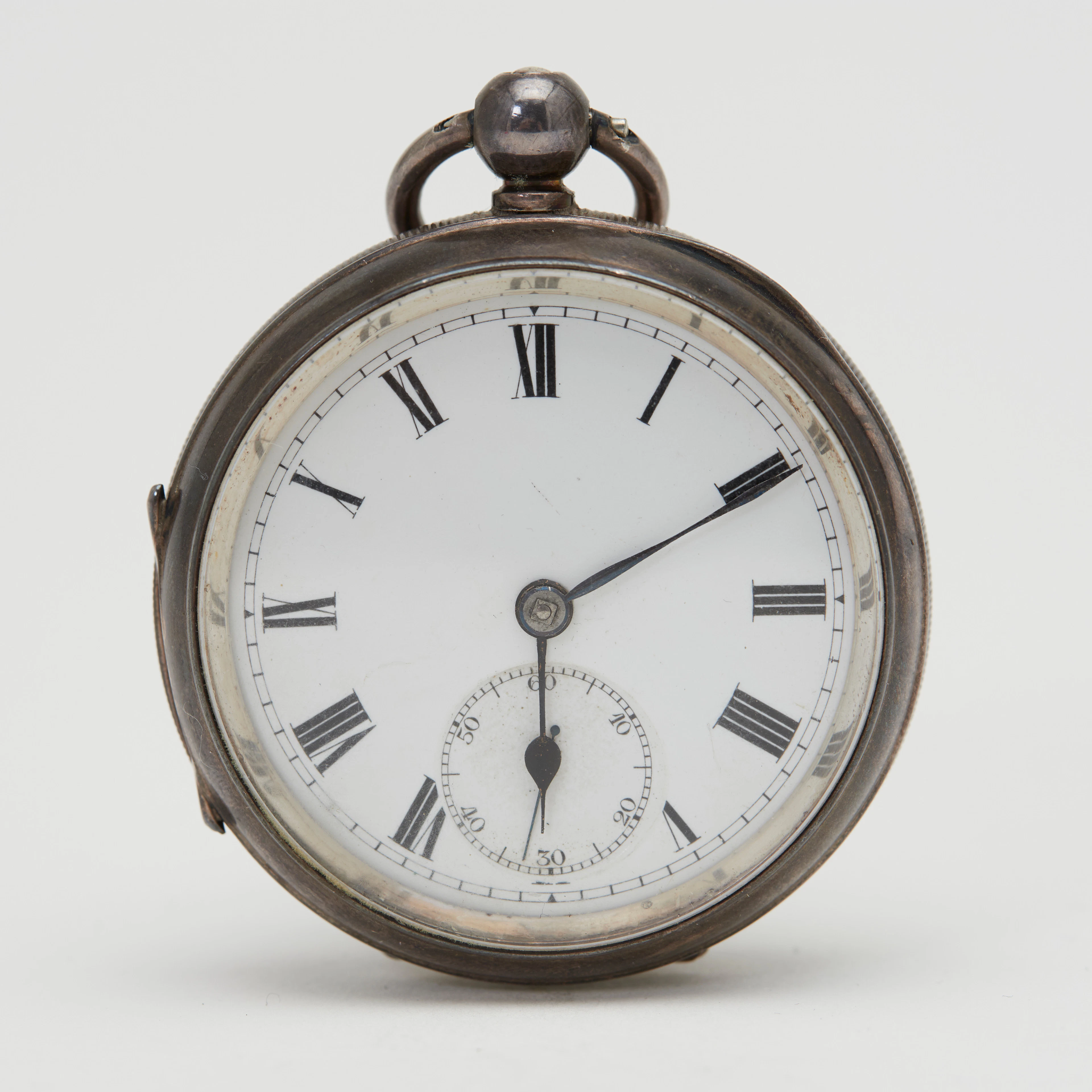 LÉPINE-TASCHENUHR, 925er Silber, um 1895, England.
