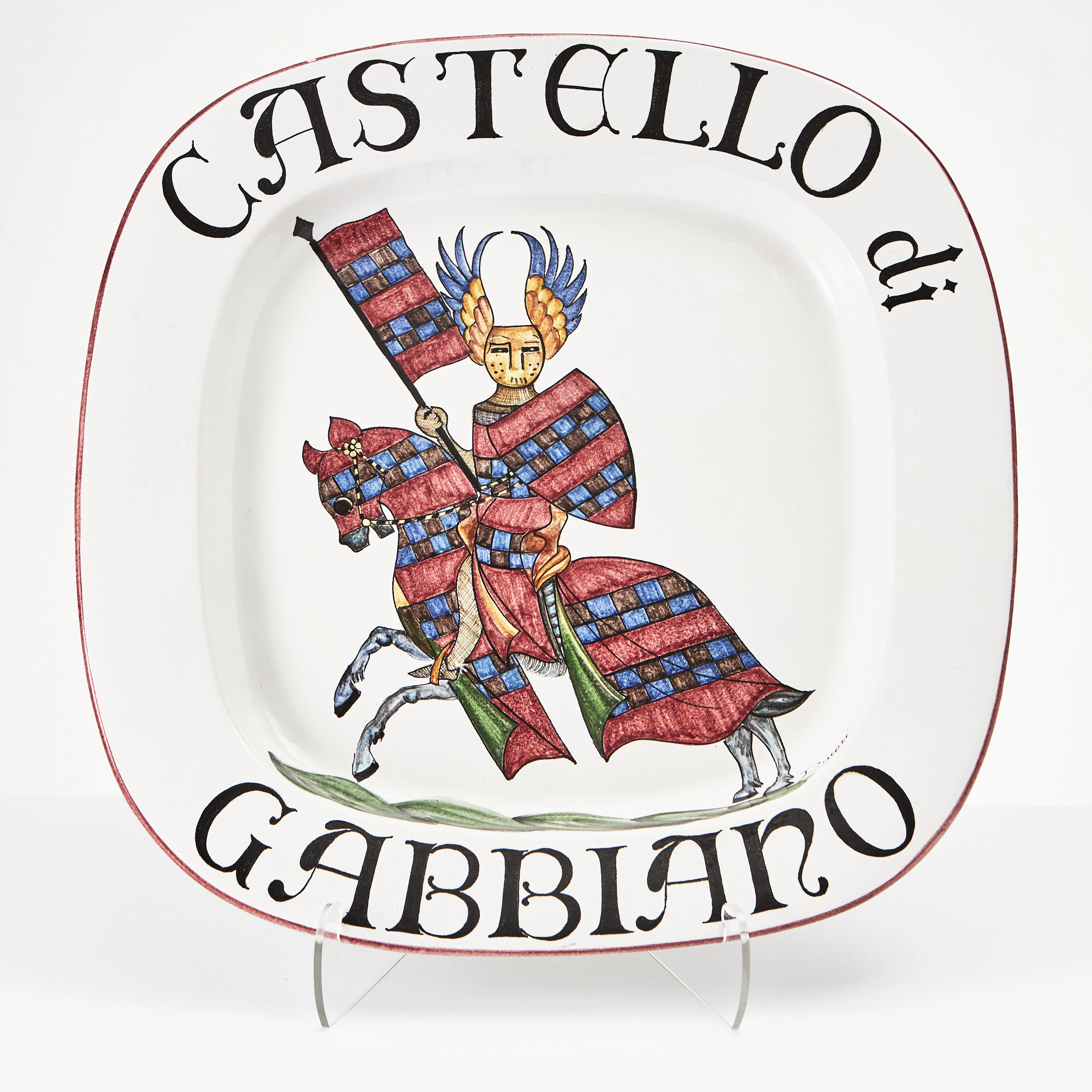 FAT, Italien, 1900-talets slut, märkt Castello di Gabbiano, signerad.