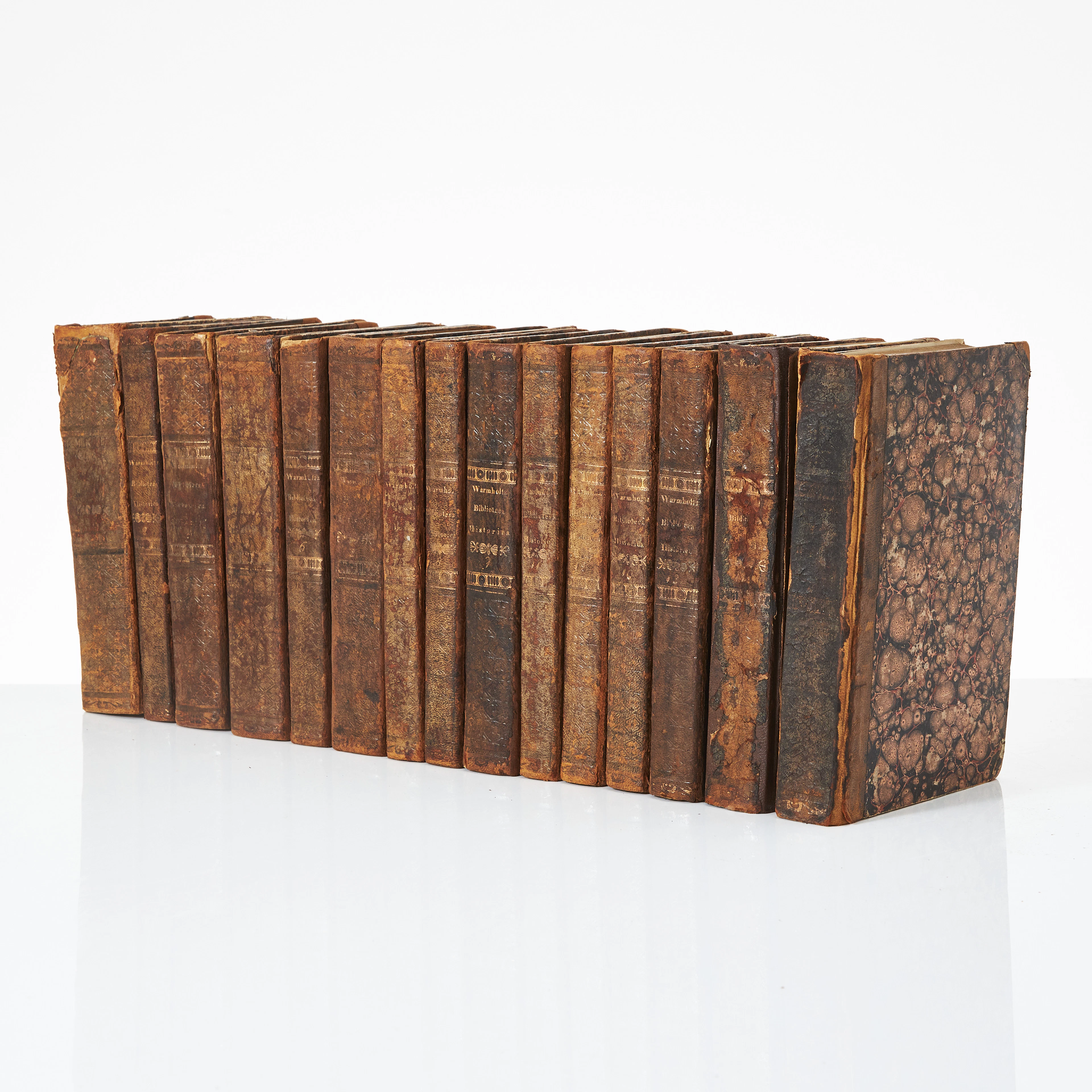 WARMHOLTZ, CARL GUSTAF. BIBLIOTHECA HISTORICA SUEO-GOTHICA, 1782-1817