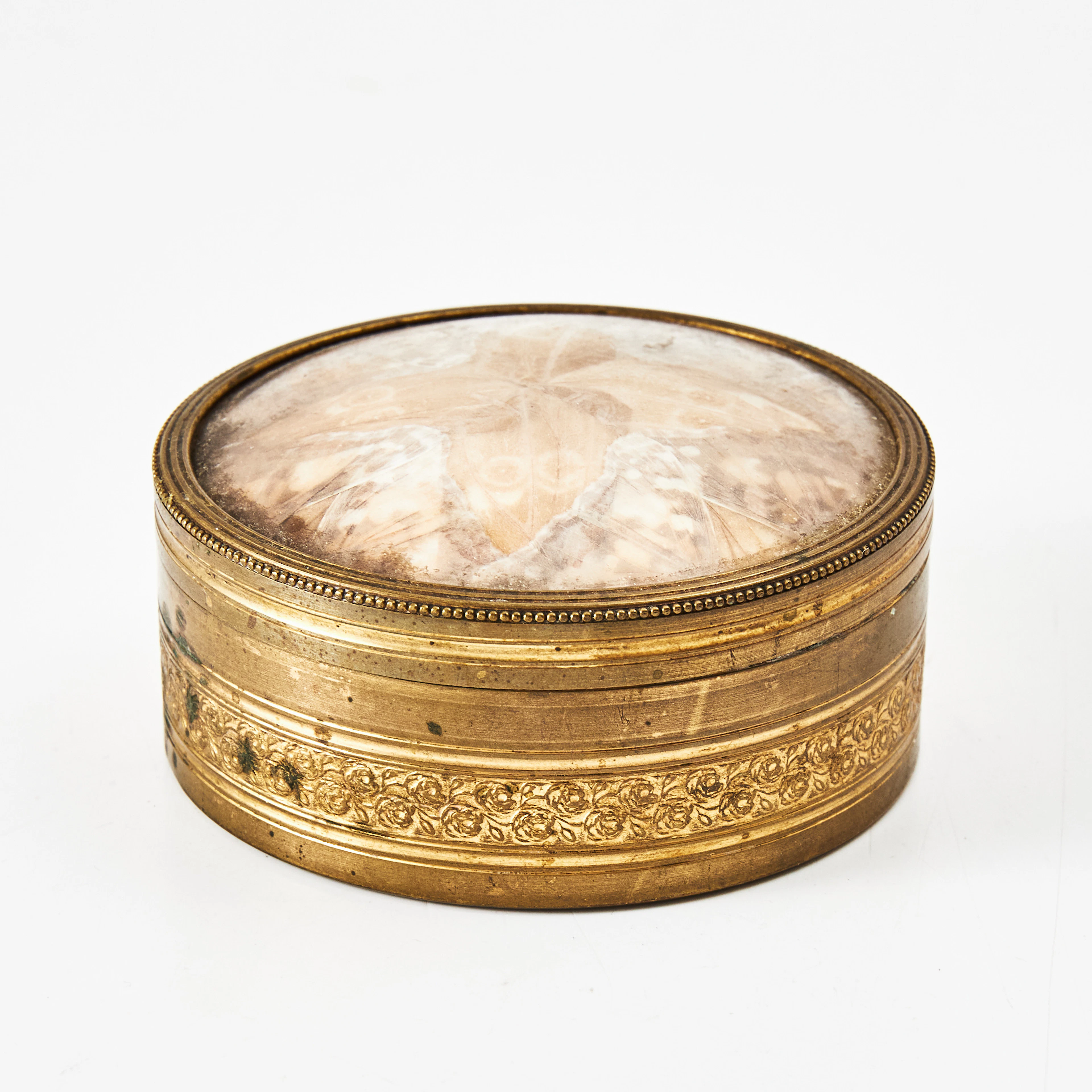 PEGUY, dosa, Art Deco, Frankrike 1920-tal. Märkt Peguy under locket.