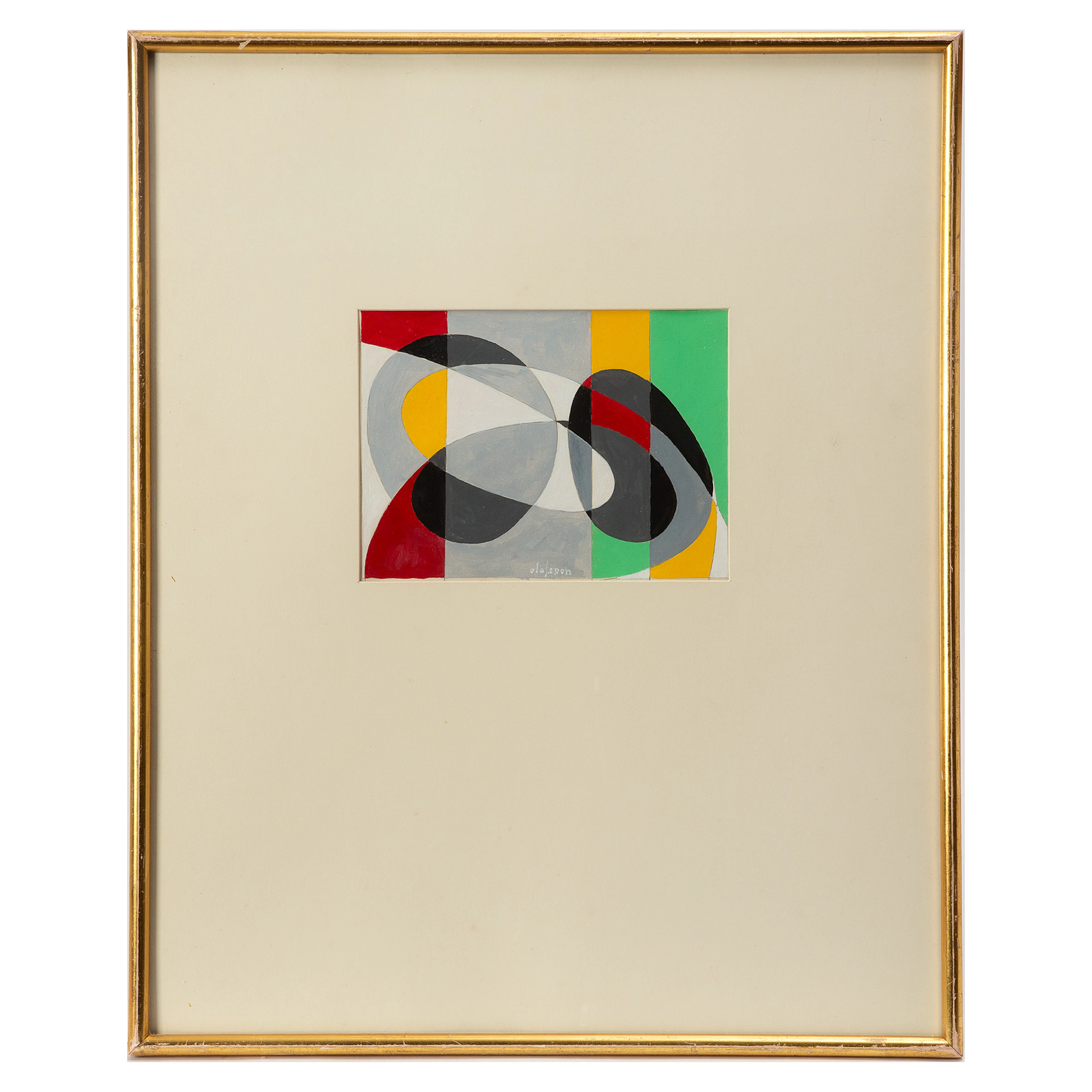 PIERRE OLOFSSON. Geometrisk komposition.