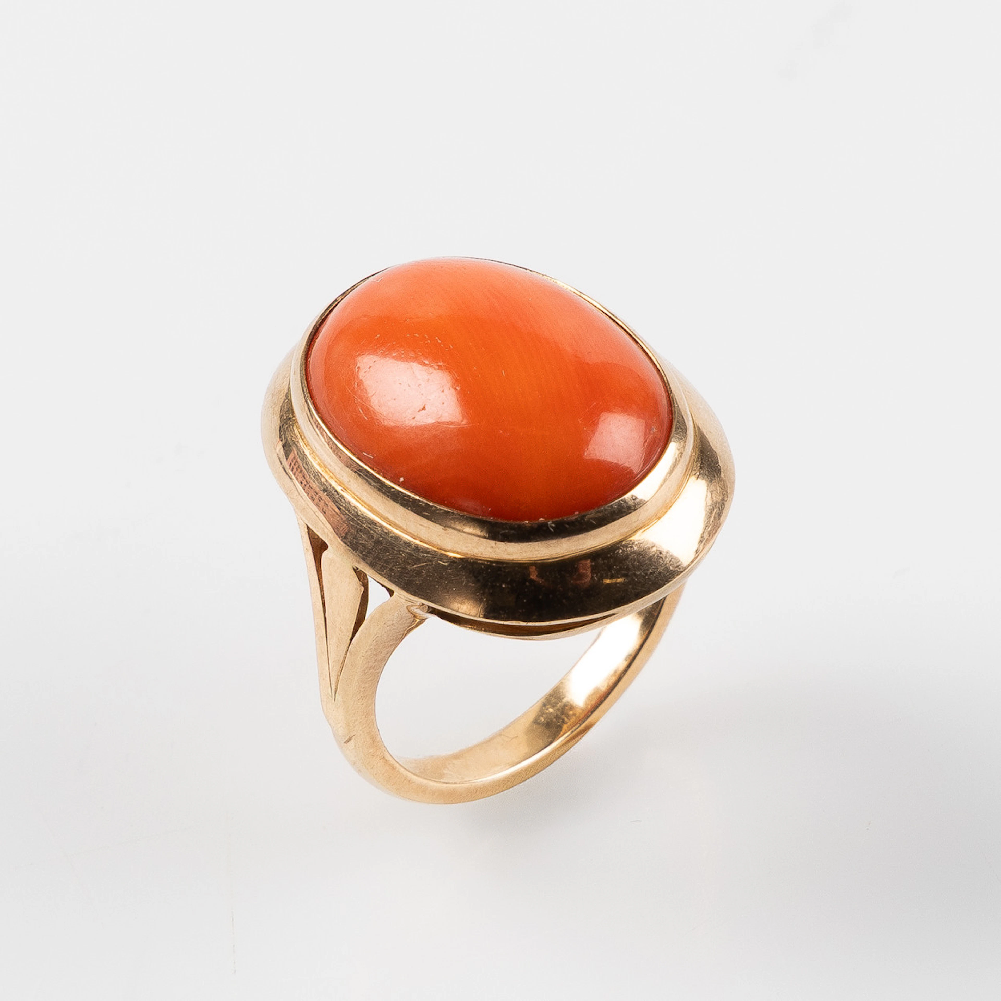 RING, 14K guld.