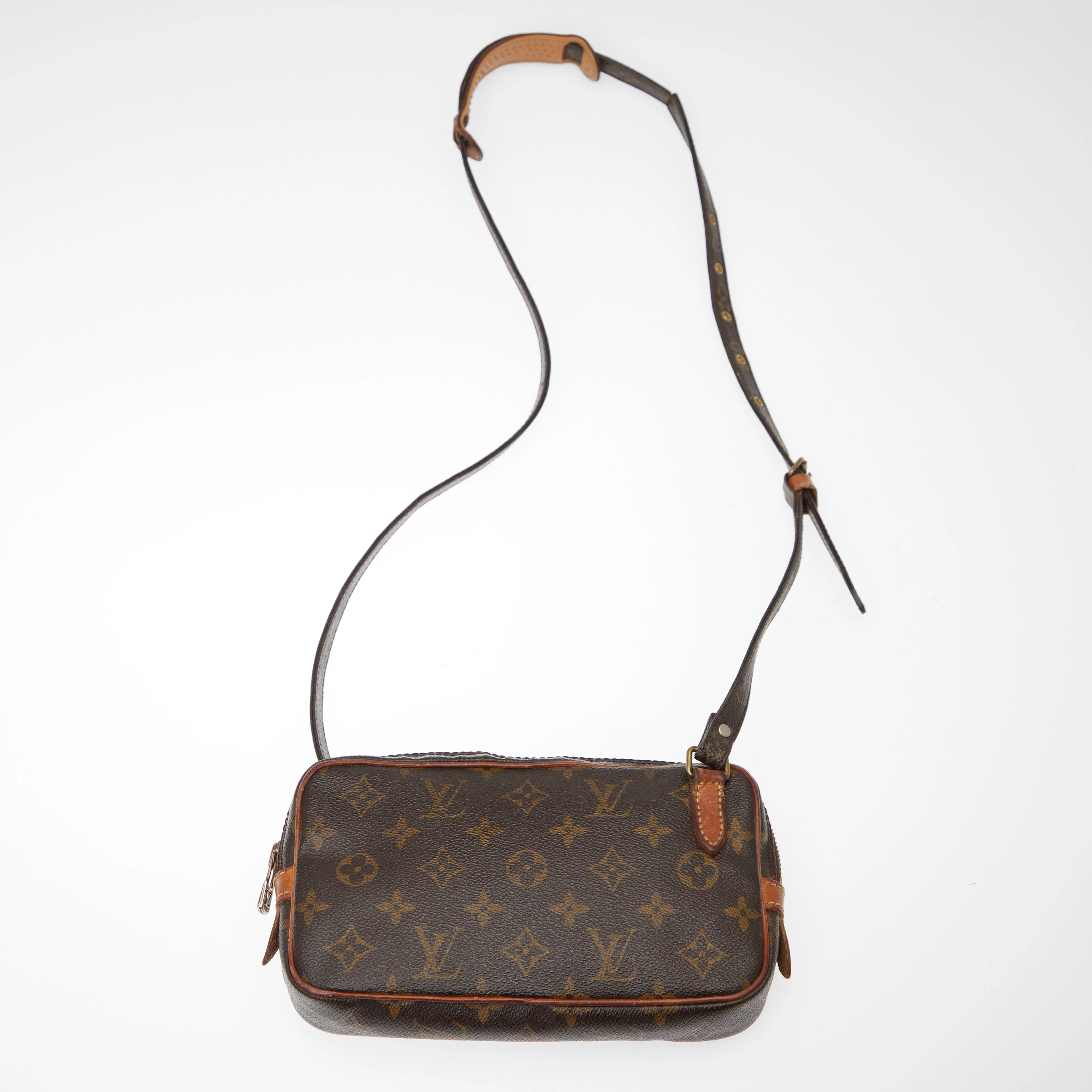 LOUIS VUITTON. Handtasche / Umhängetasche, Modell 'Marly Bandoulière'