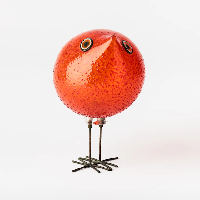 ALESSANDRO PIANON. "Pulcino“, skulptur, Vistosi, Italien 1960-tal