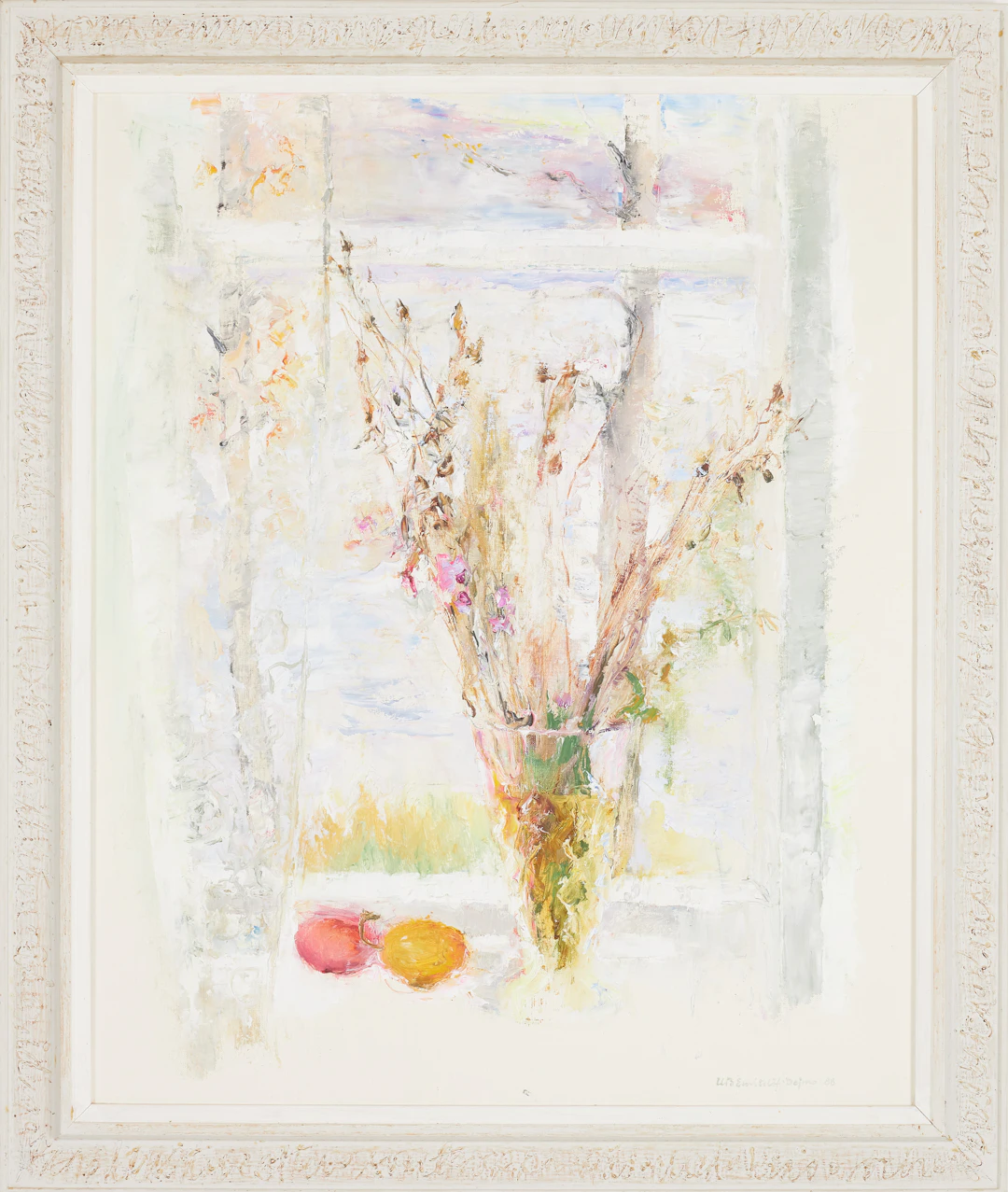 ULLA-BRITTA EMITSLÖF-DEJMO (1924-2006). "Blomsterstilleben", olja
