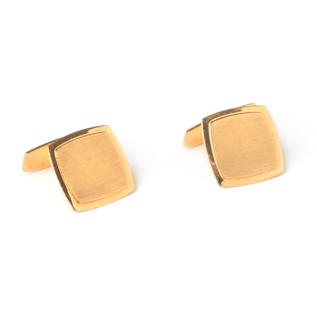 MANSCHETTKNAPPAR, 18K guld, Alton, Falköping, 1968.