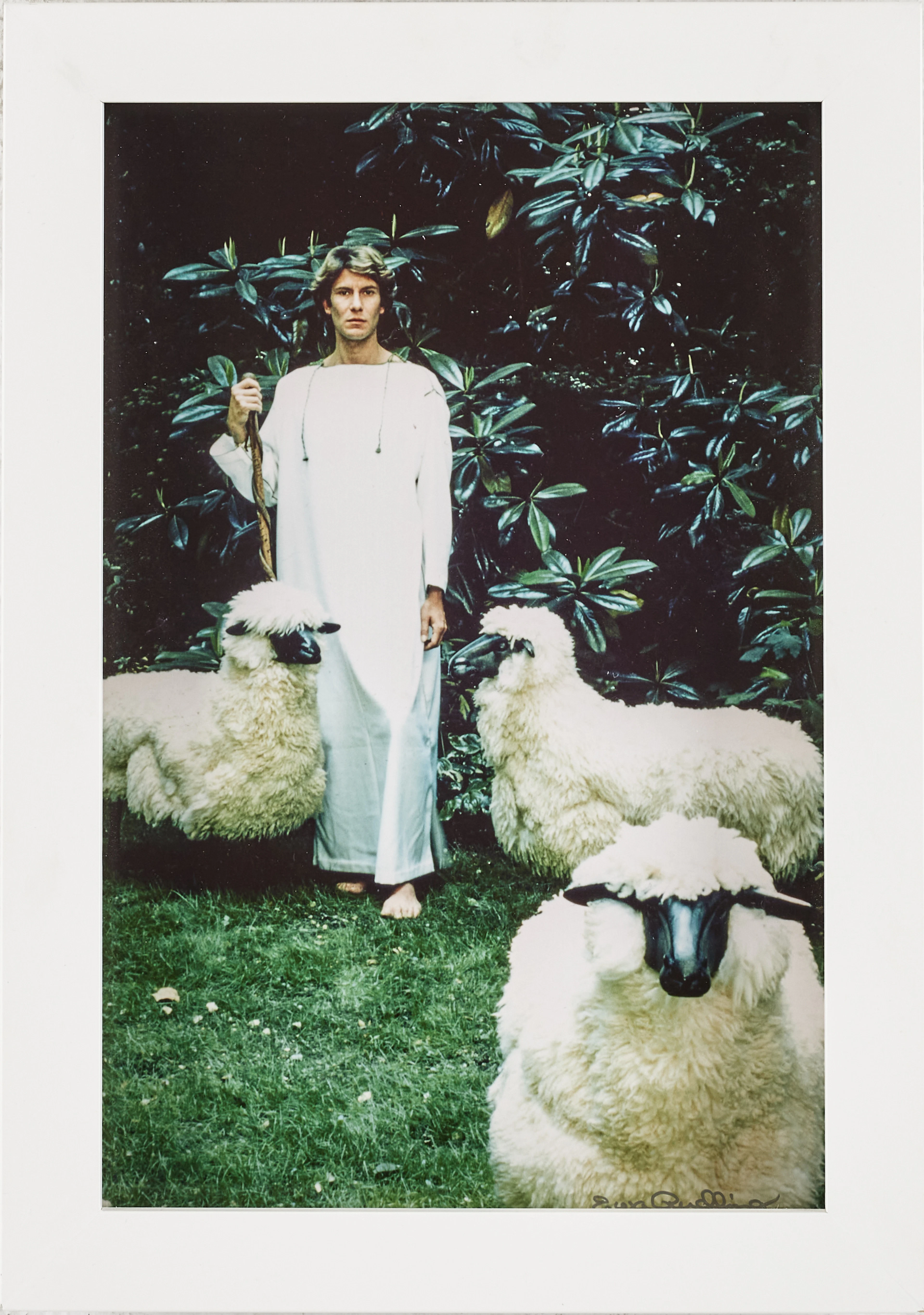 EWA RUDLING (1936-2024). "Yves Saint Laurent", C-print, signerad.