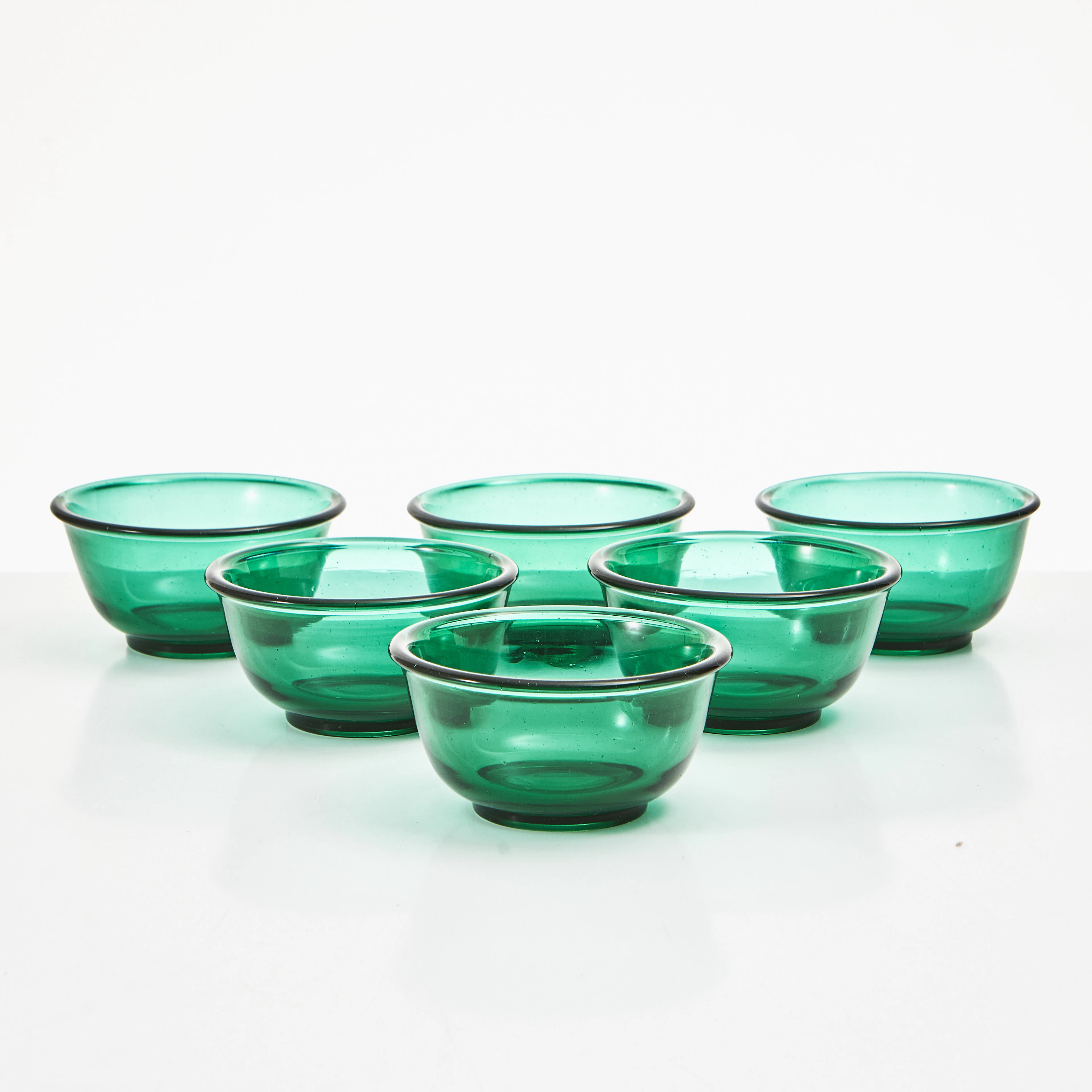 ESTRID ERICSON. 6 st, "Kina", glas, Firman Svensk Tenn.