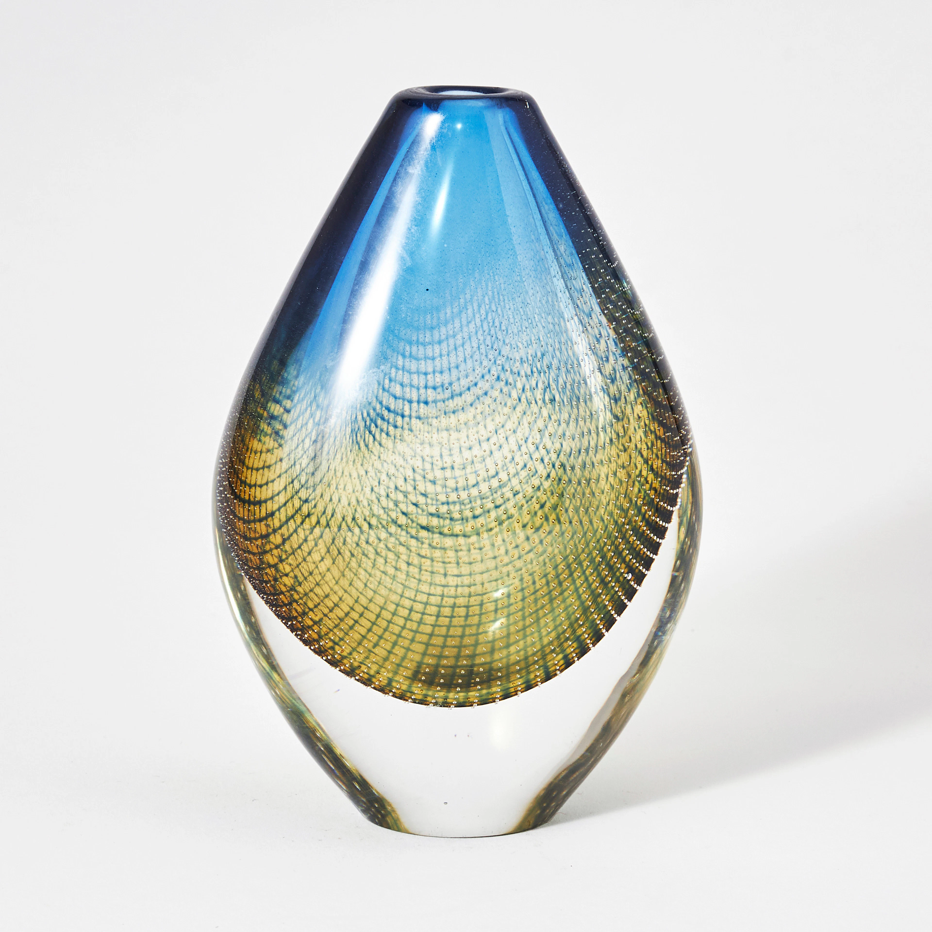 SVEN PALMQVIST. Vas, "Kraka", glas, Orrefors.