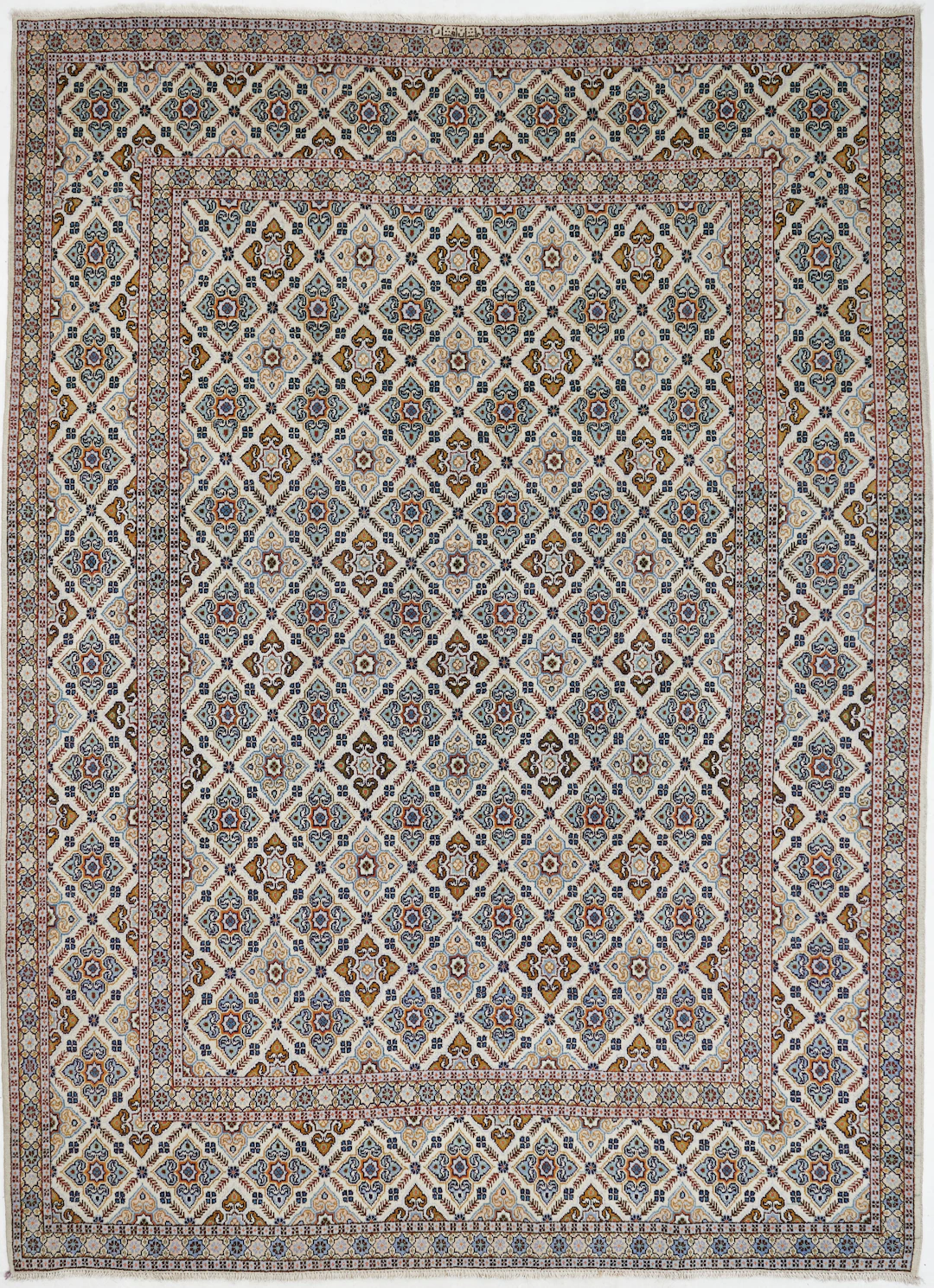 ORIENTMATTA, ljus botten, 347x255 cm.
